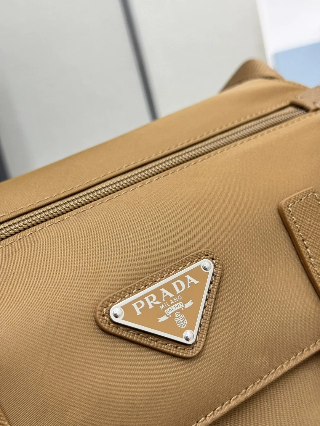 Re-Nylon Crossbody Bag with Detachable Pouch D75016480 — view 7
