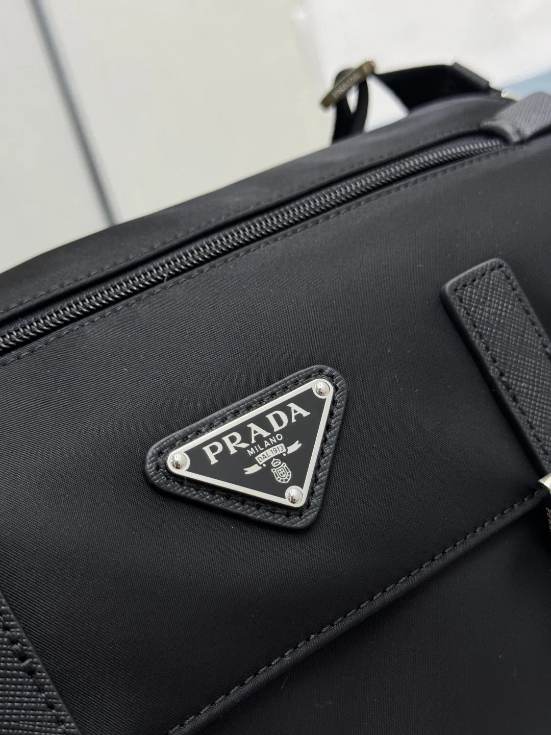 Re-Nylon Crossbody Bag with Detachable Pouch D70016481 — view 7