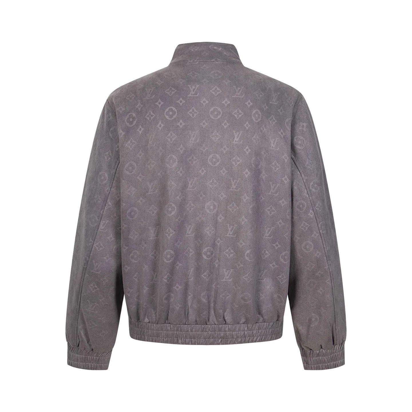 Monogram Embossed Faux Suede Bomber Jacket D29522188 — view 2