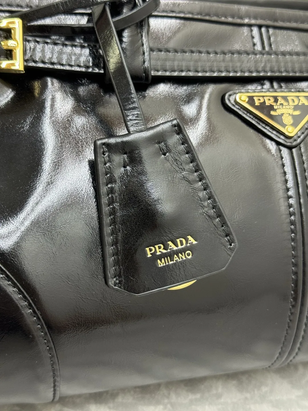Soft Lux Leather Top-Handle Bag D104017742 — view 4