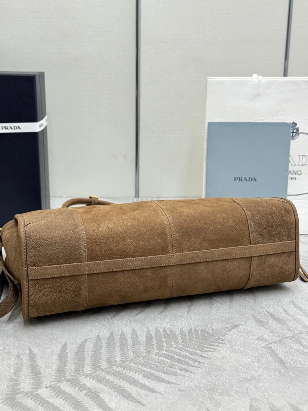 Soft Lux Suede Top-Handle & Crossbody Bag D108017750 — view 24