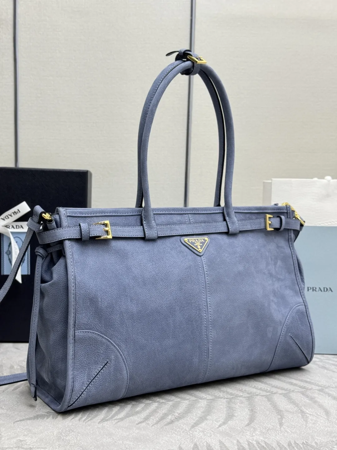 Soft Lux Suede Top-Handle & Crossbody Bag D108017750 — view 4
