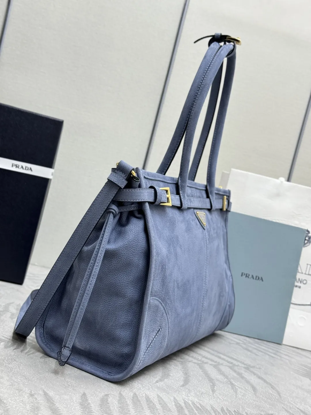 Soft Lux Suede Top-Handle & Crossbody Bag D108017750 — view 5