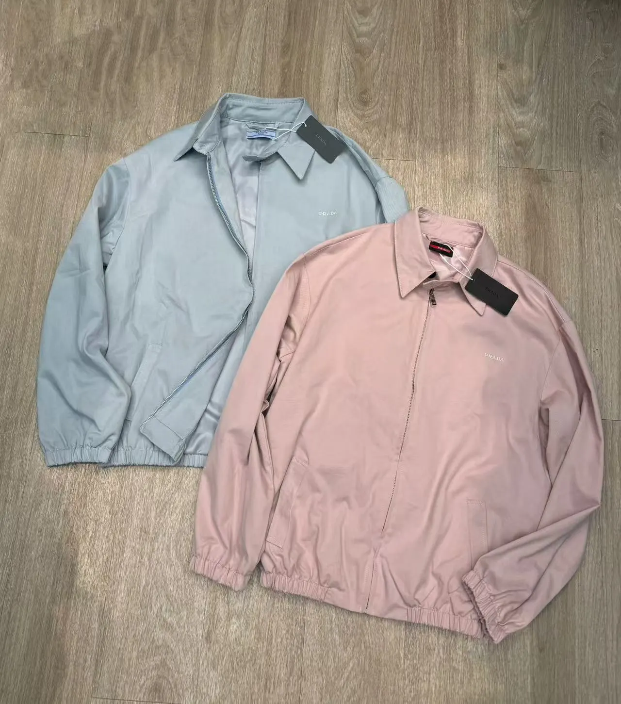 Embroidered Logo Harrington Jacket D10915675