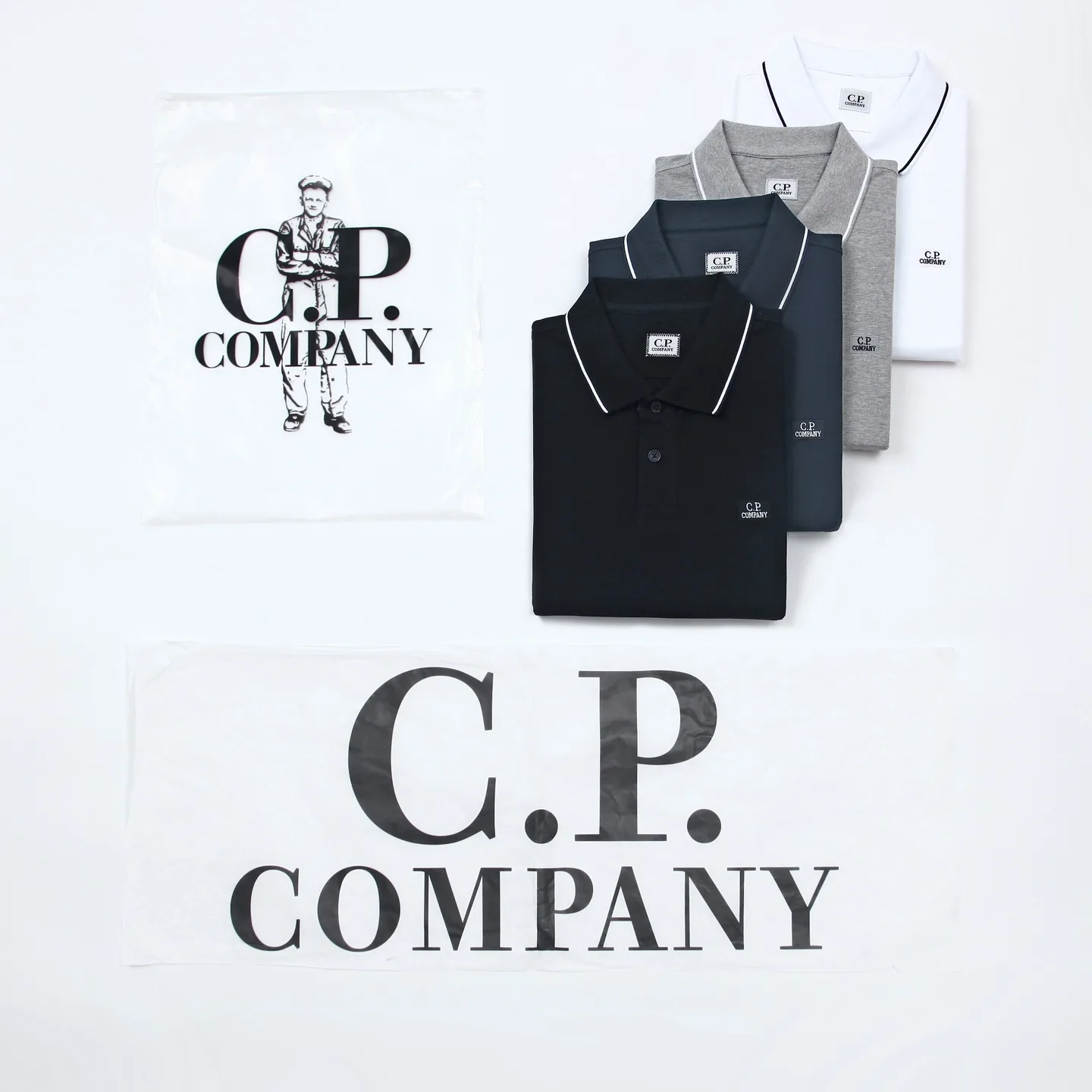 Logo-Patch Stretch-Cotton Piqué Polo Shirt D12511575 — view 9