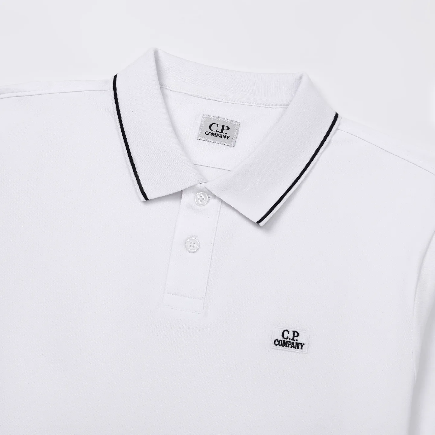 Logo Patch Stretch-Cotton Piqué Polo Shirt D12511578 — view 3