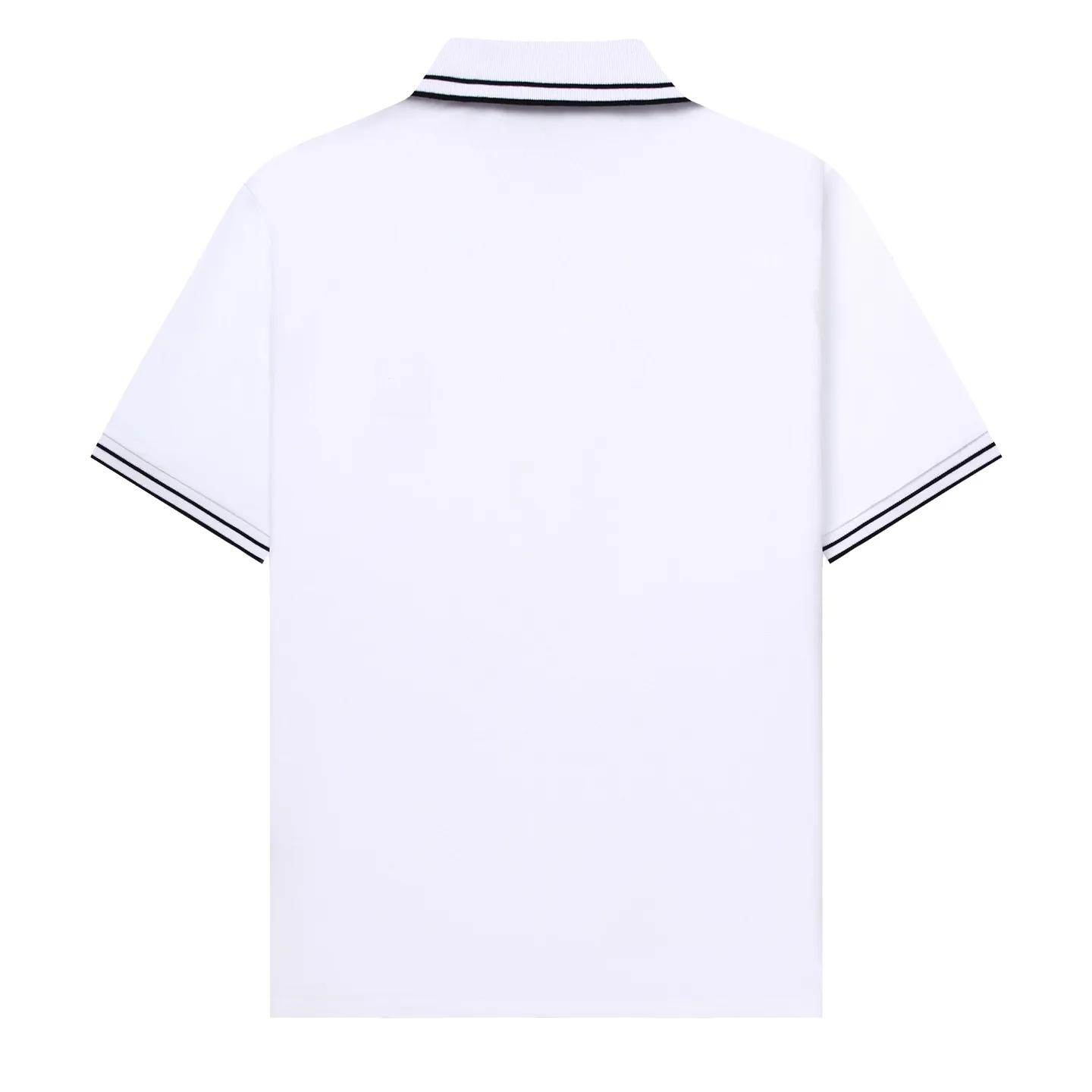 Logo-Patch Tipped Cotton-Piqué Polo Shirt D12511585 — view 2