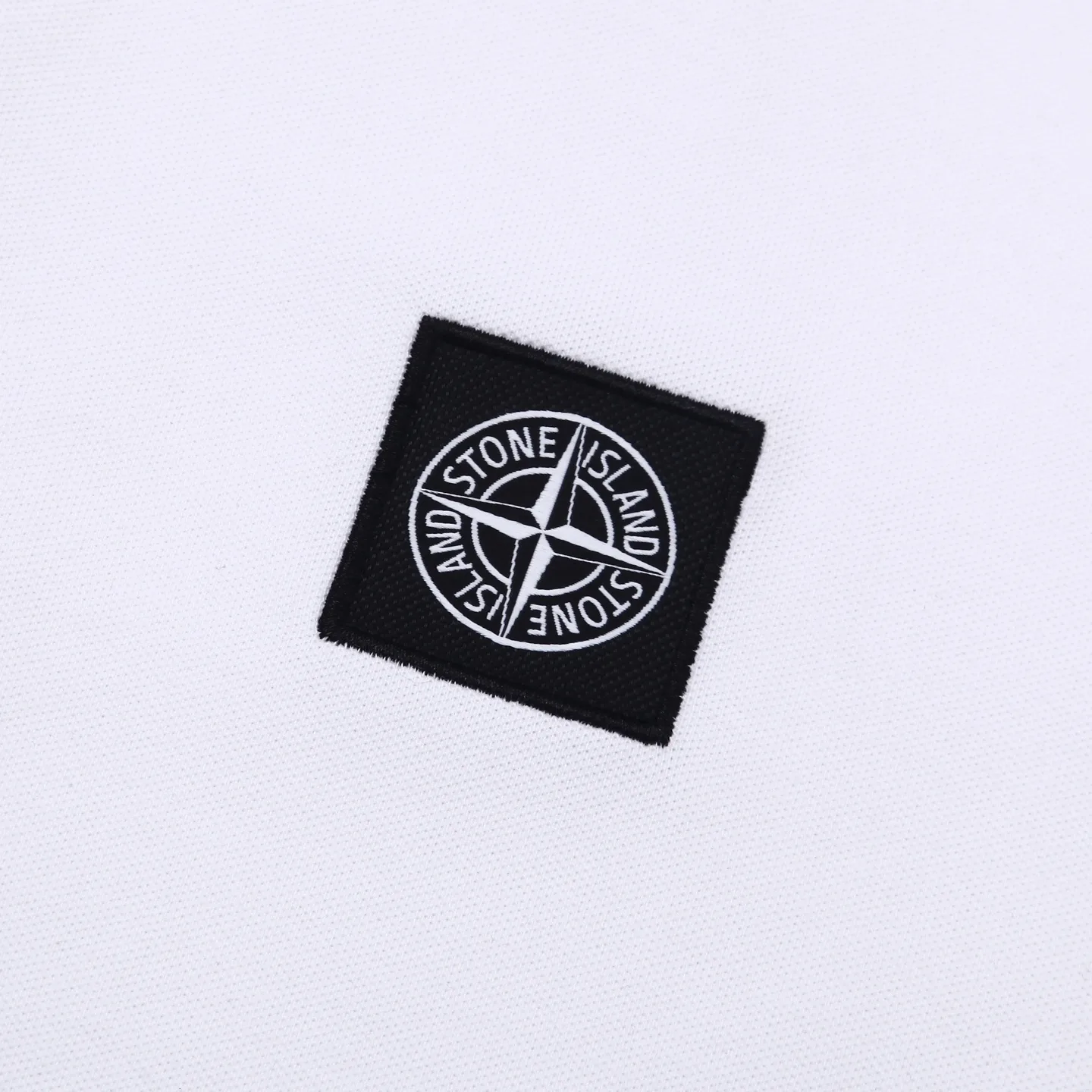 Logo-Patch Tipped Cotton-Piqué Polo Shirt D12511585 — view 5