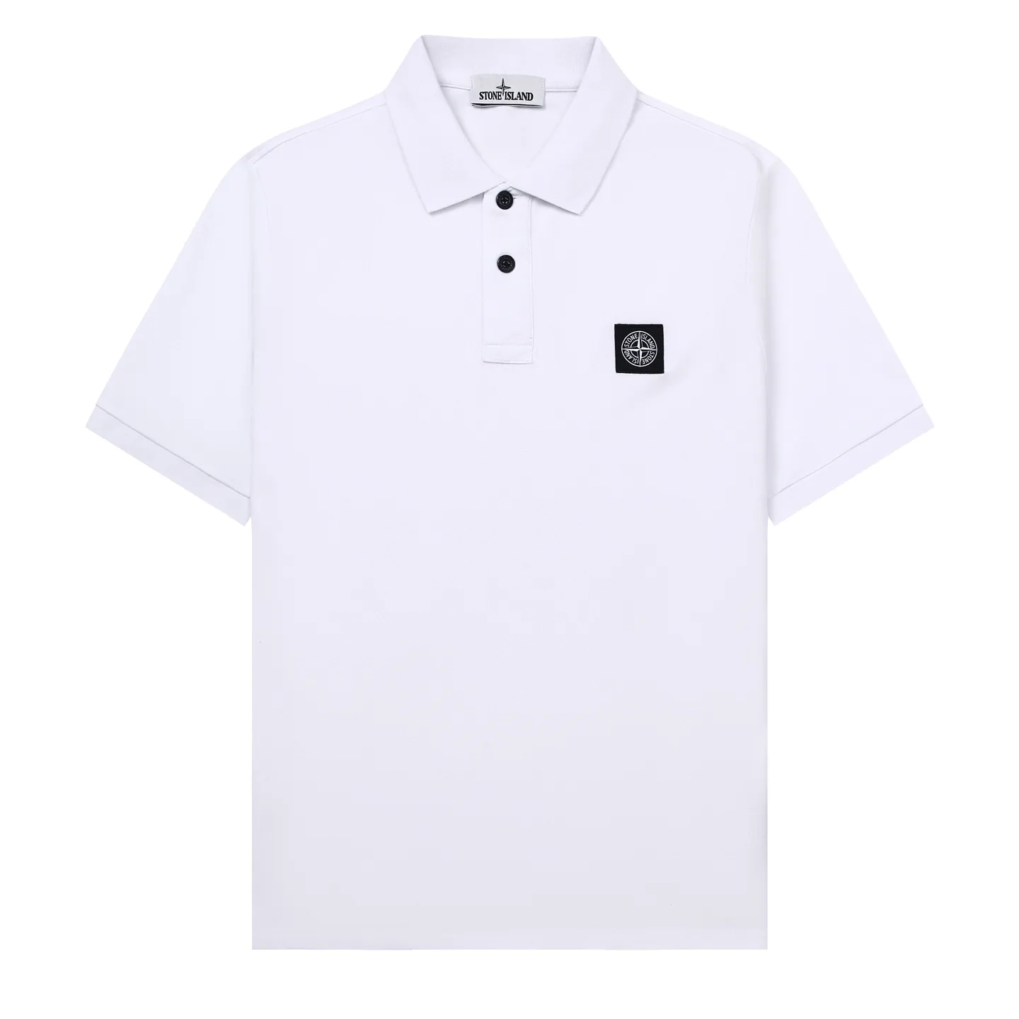Logo-Patch Cotton-Piqué Polo Shirt D12511582