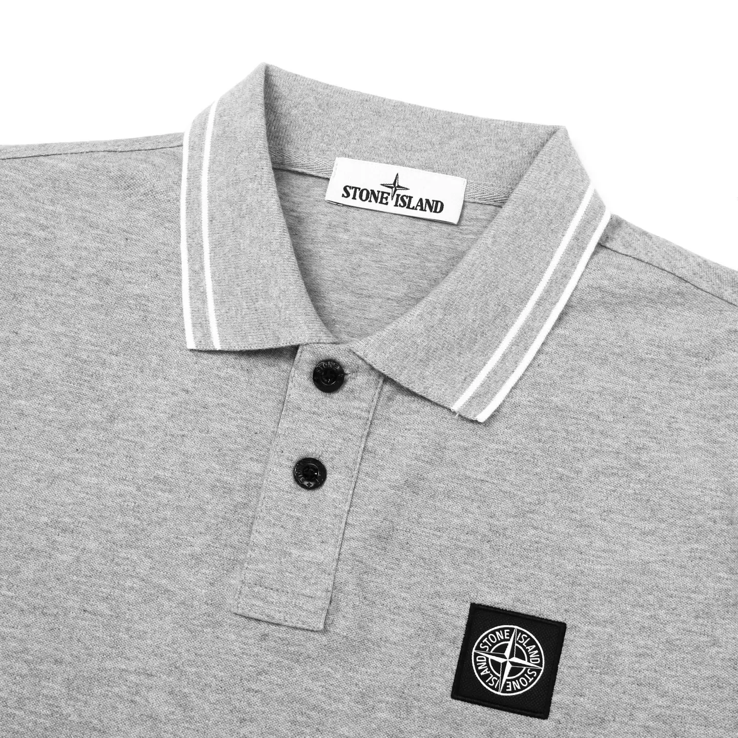 Logo-Patch Cotton-Piqué Polo Shirt D12511586 — view 3