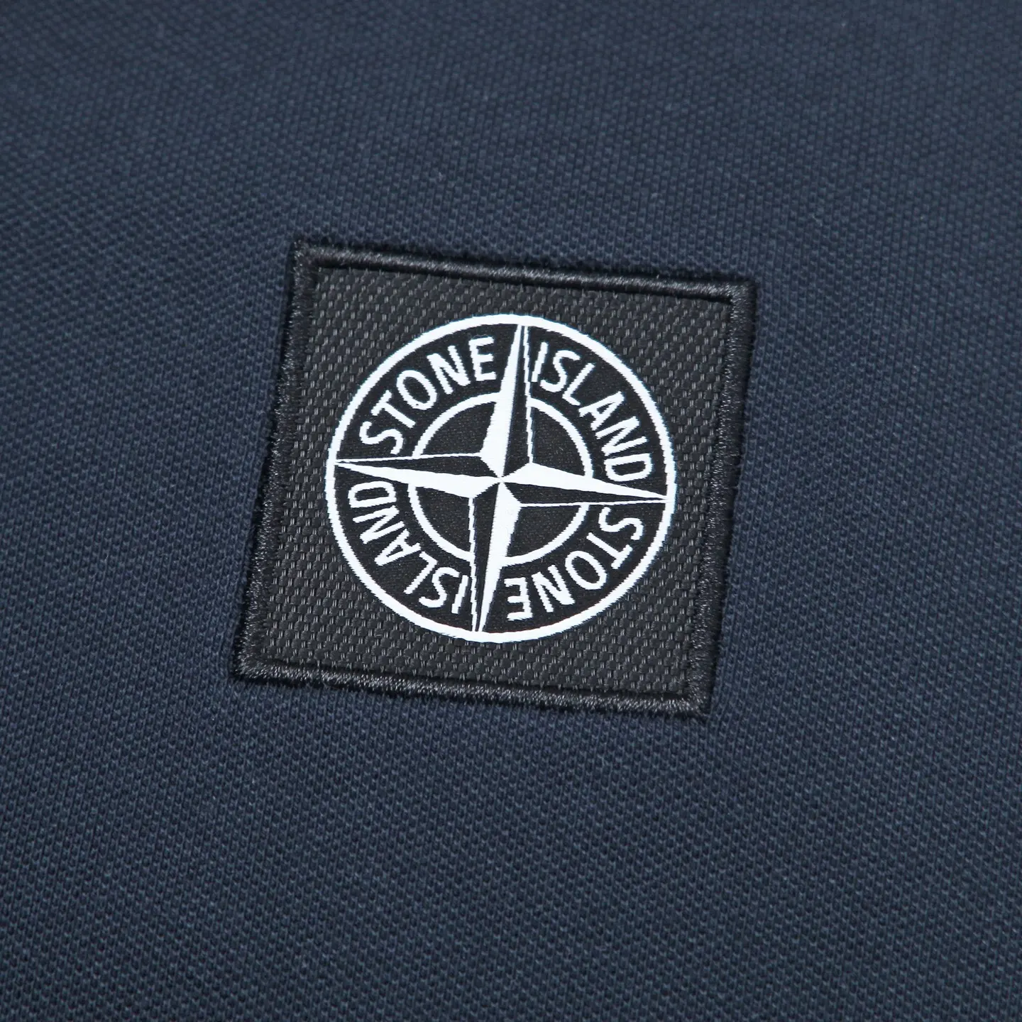 Logo-Patch Tipped Cotton-Pique Polo Shirt D12511584 — view 5