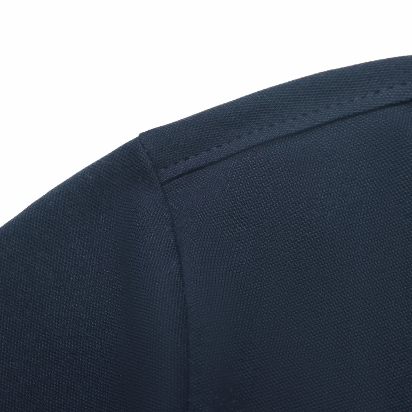 Logo-Patch Tipped Cotton-Pique Polo Shirt D12511584 — view 6