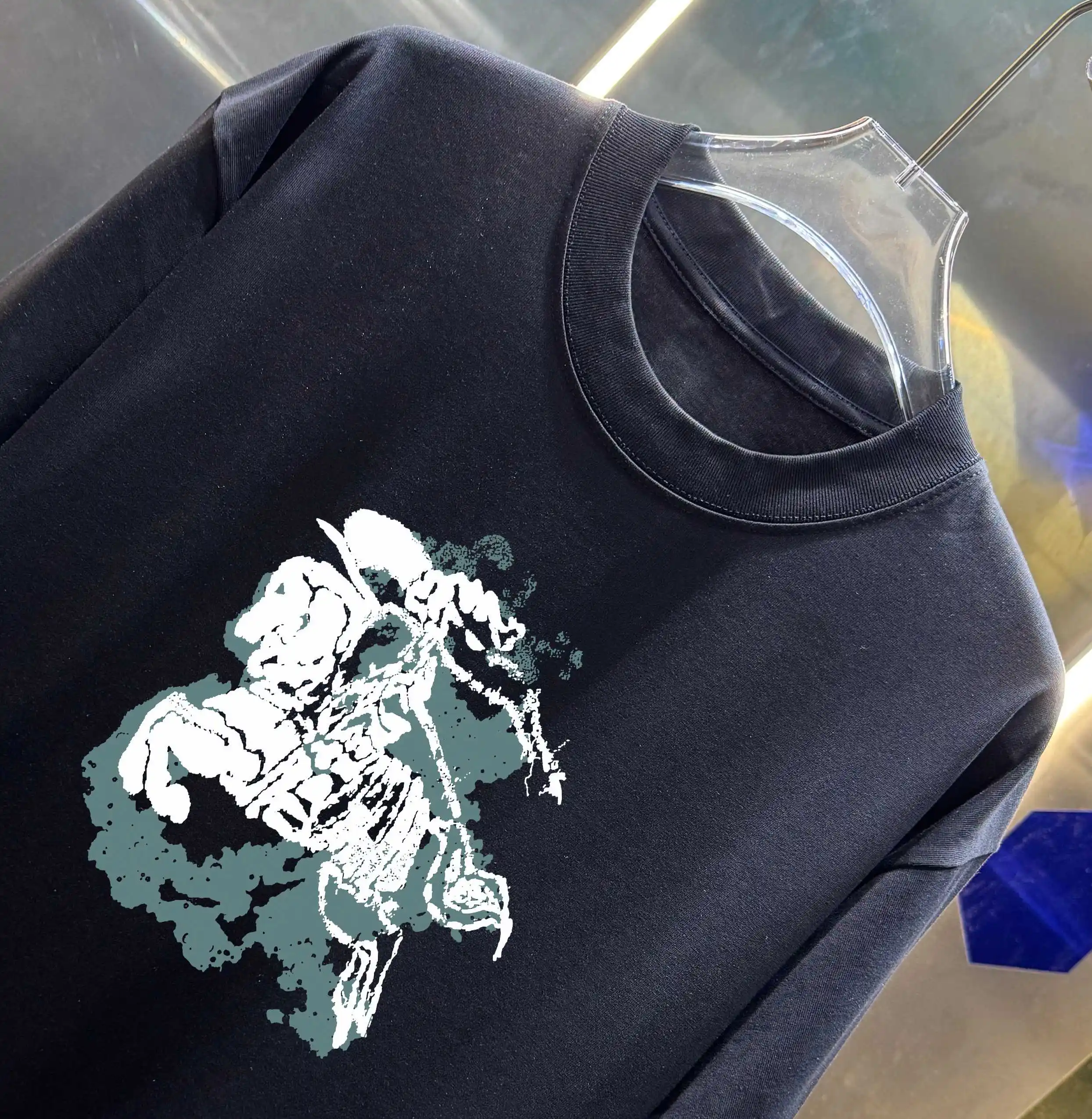 Logo Graphic Print Cotton T-Shirt D13012969 — view 2