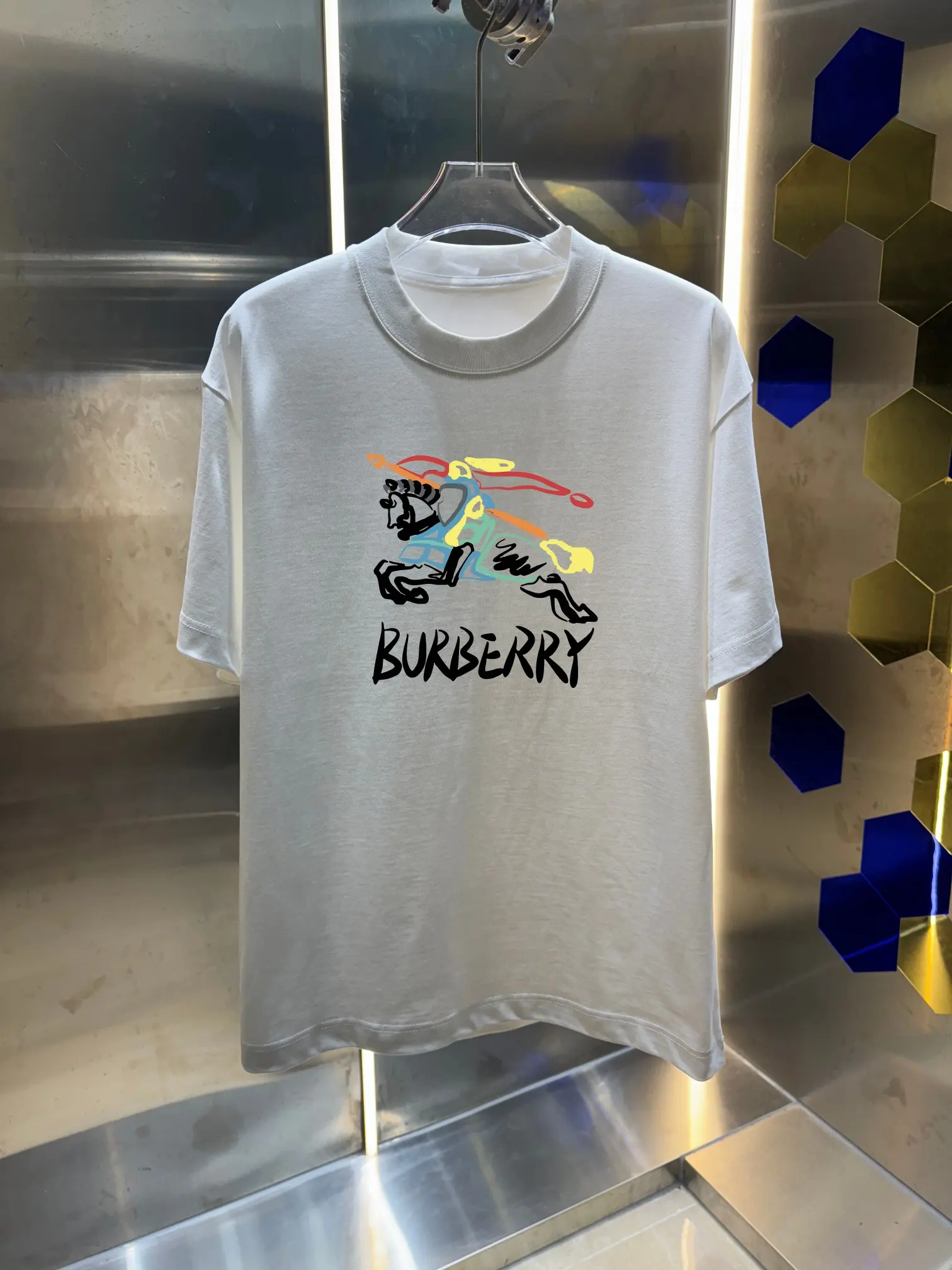 Logo Graphic Print Cotton T-Shirt D13012966