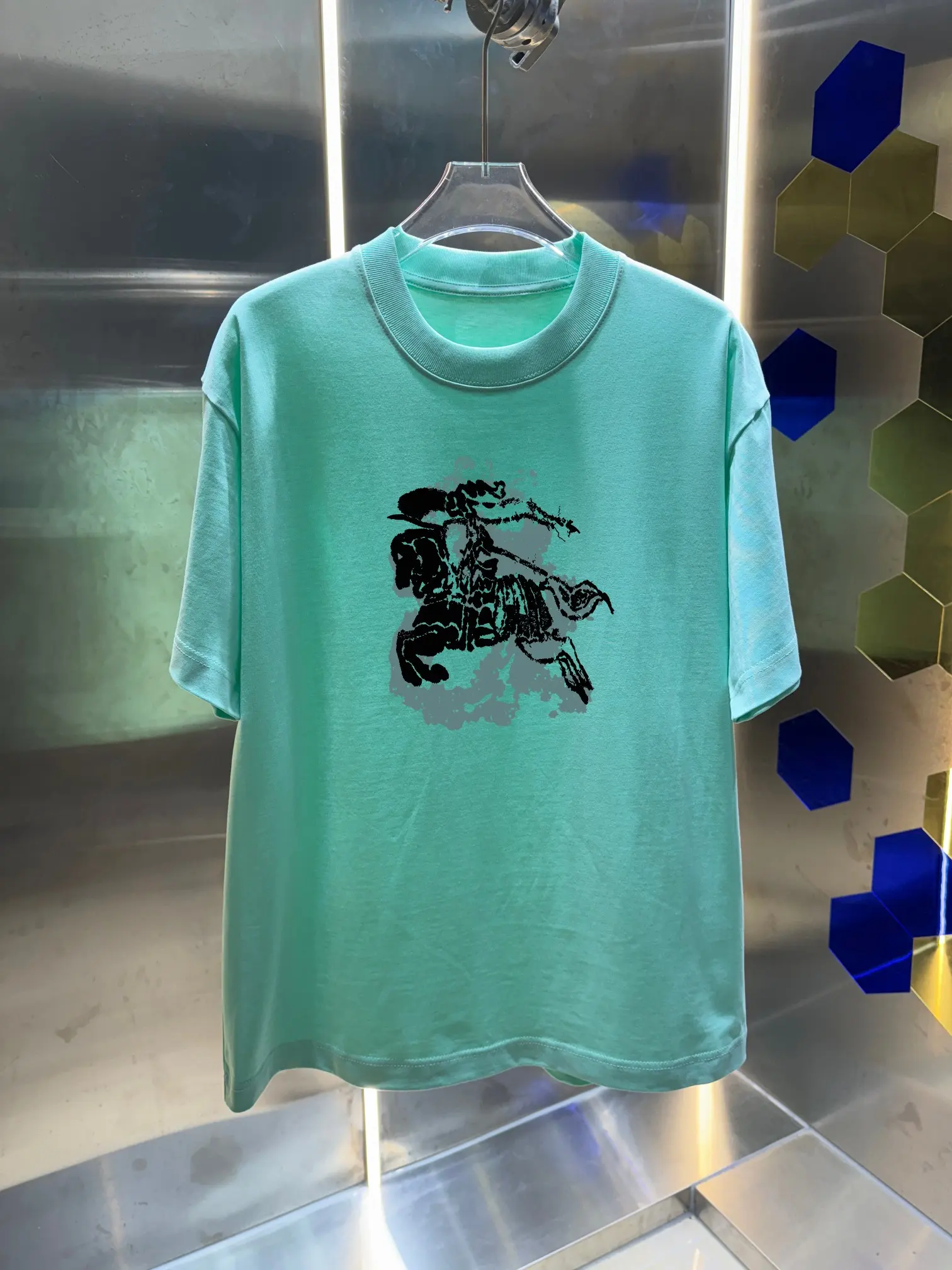Logo Graphic Print Cotton T-Shirt D13012971