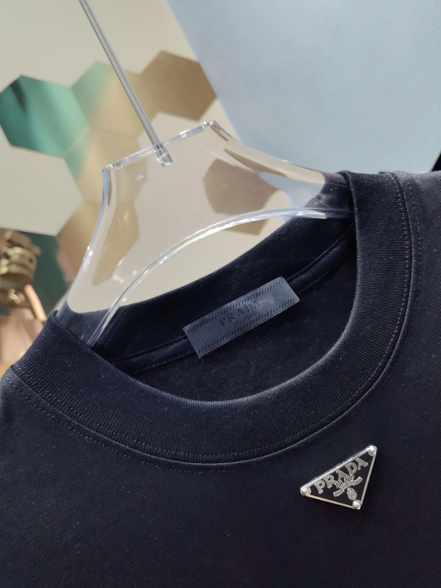 Logo-Badge Cotton Jersey T-Shirt D13512973 — view 5