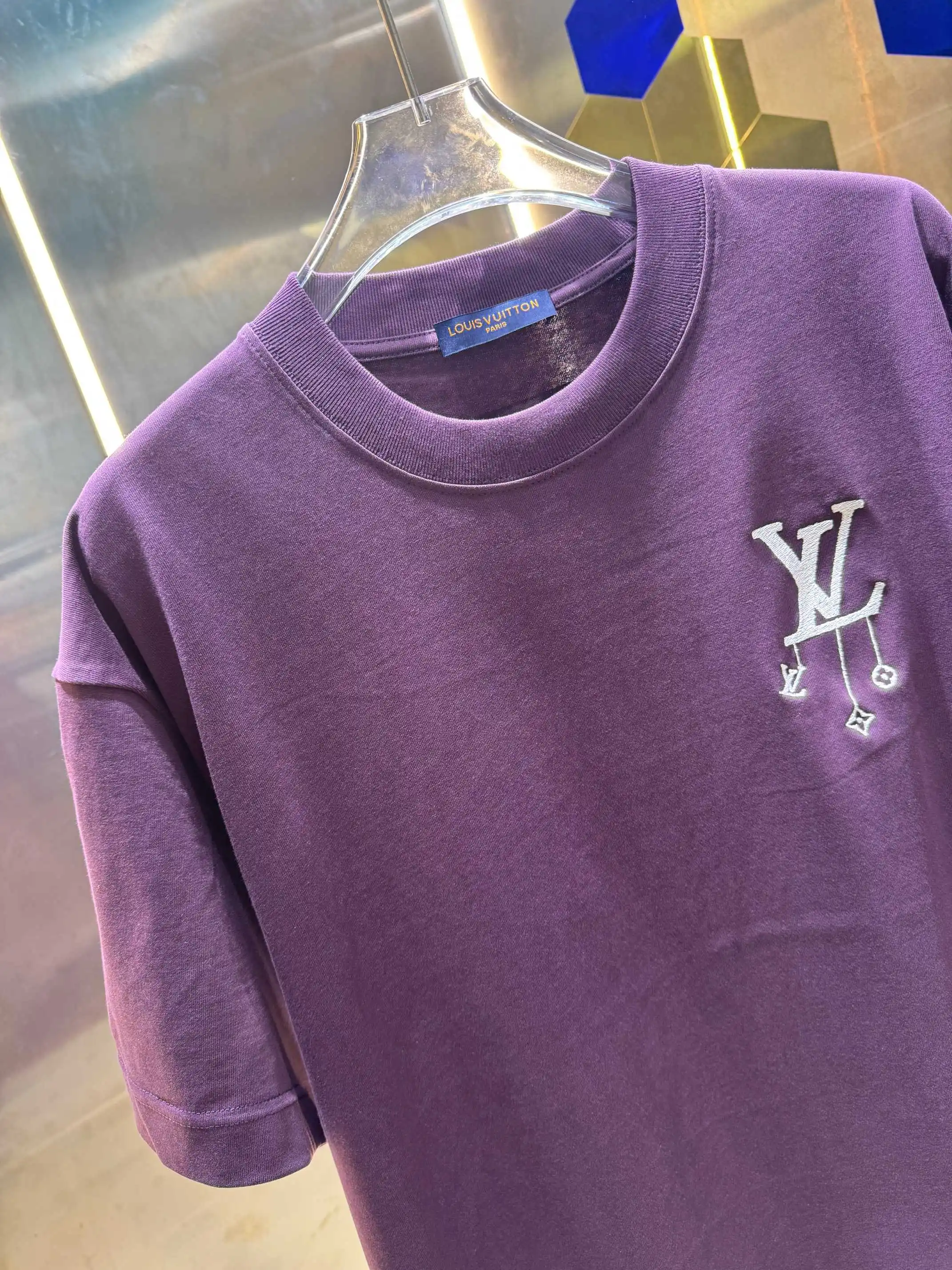 Embroidered Logo Oversized Cotton T-Shirt D13512996 — view 2