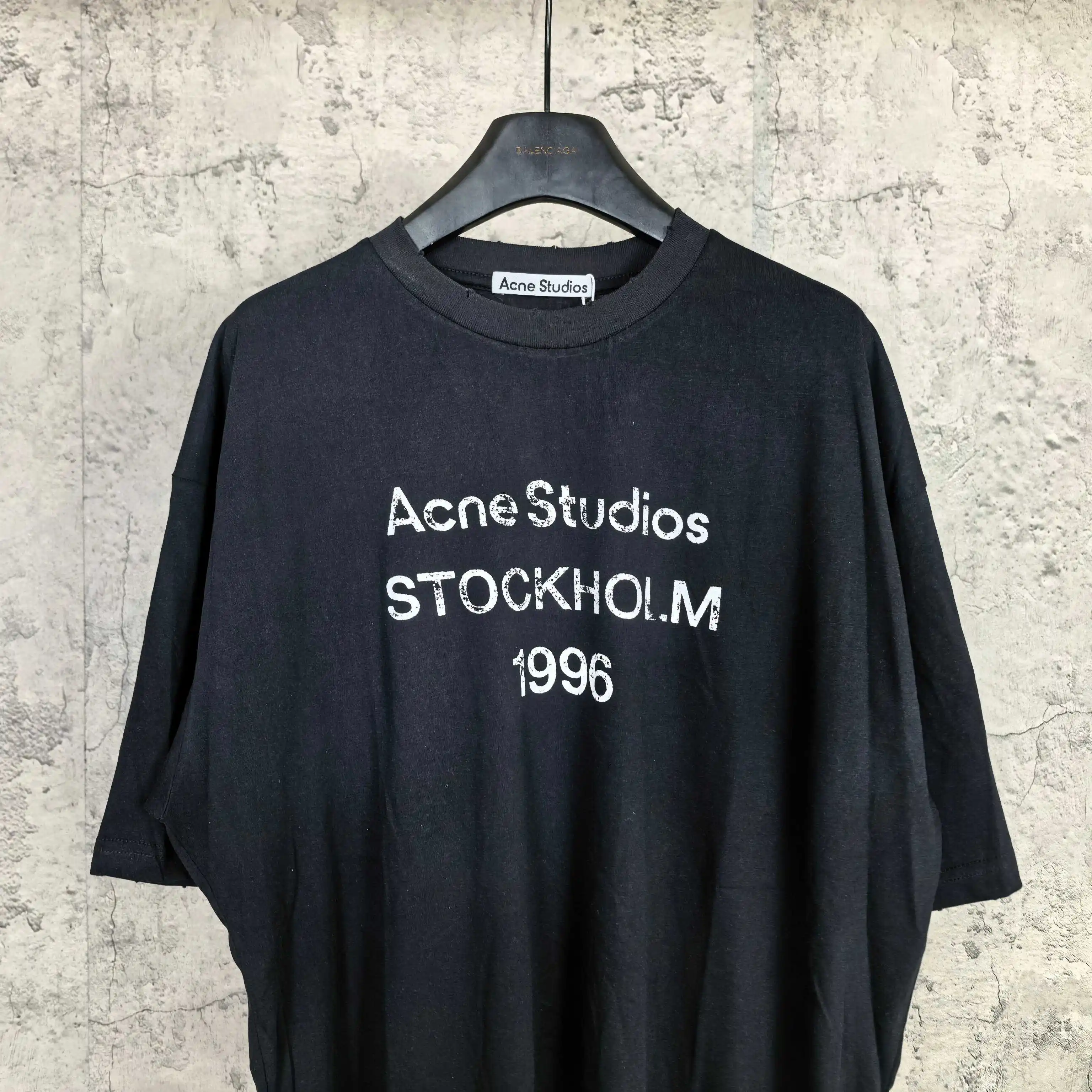 1996 Logo Distressed Cotton T-Shirt D13523277 — view 3