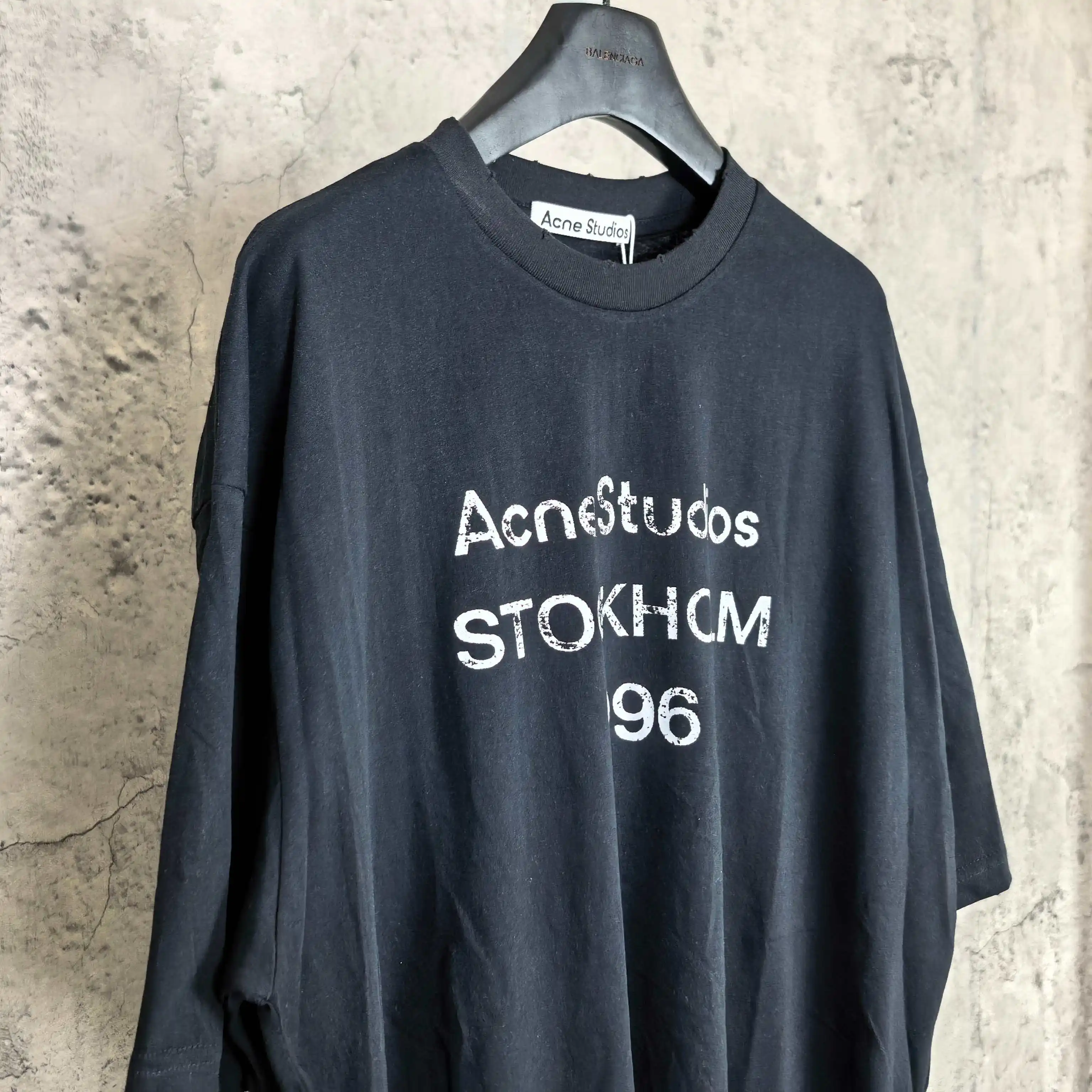 1996 Logo Distressed Cotton T-Shirt D13523277 — view 7