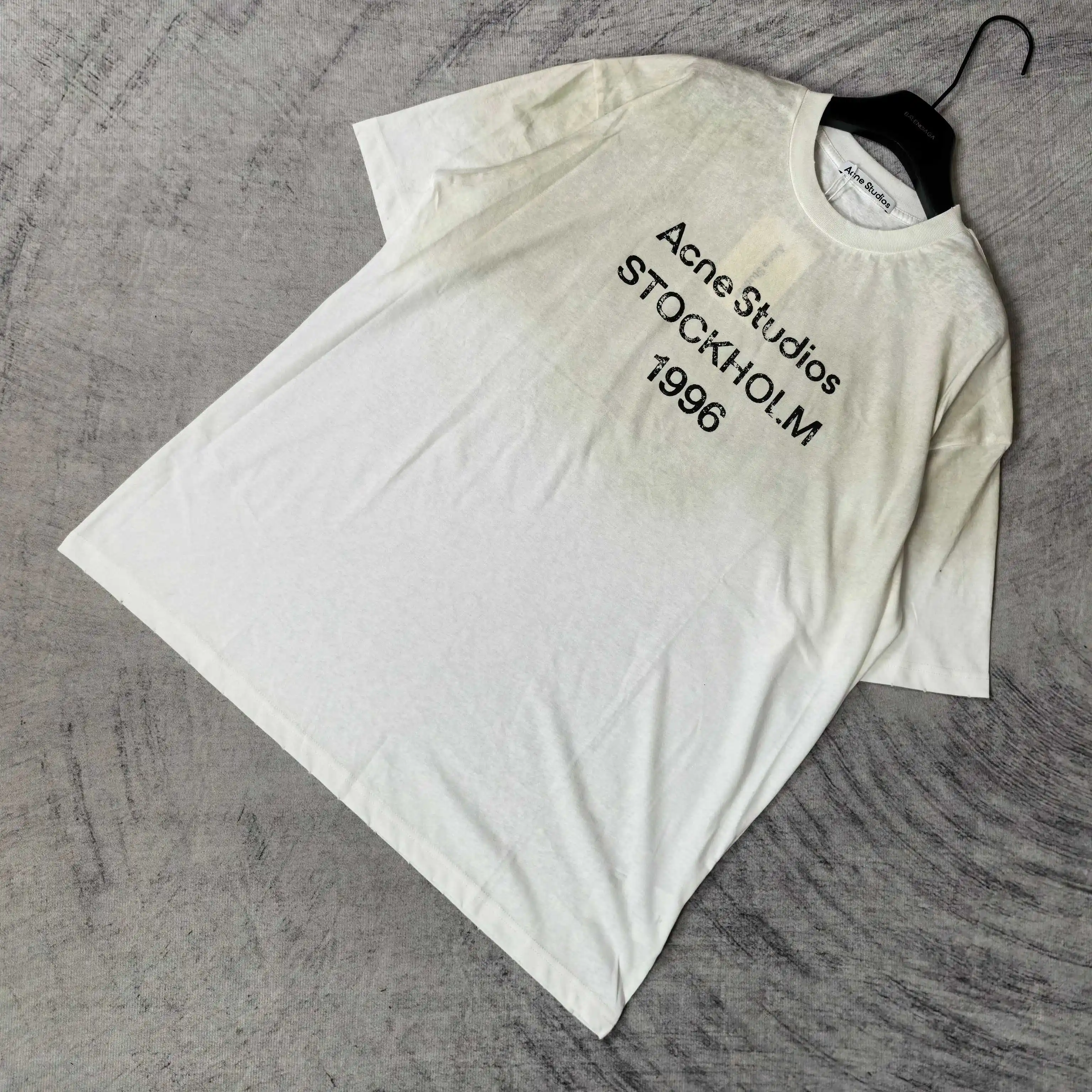 1996 Logo Distressed Cotton T-Shirt D13523274 — view 4