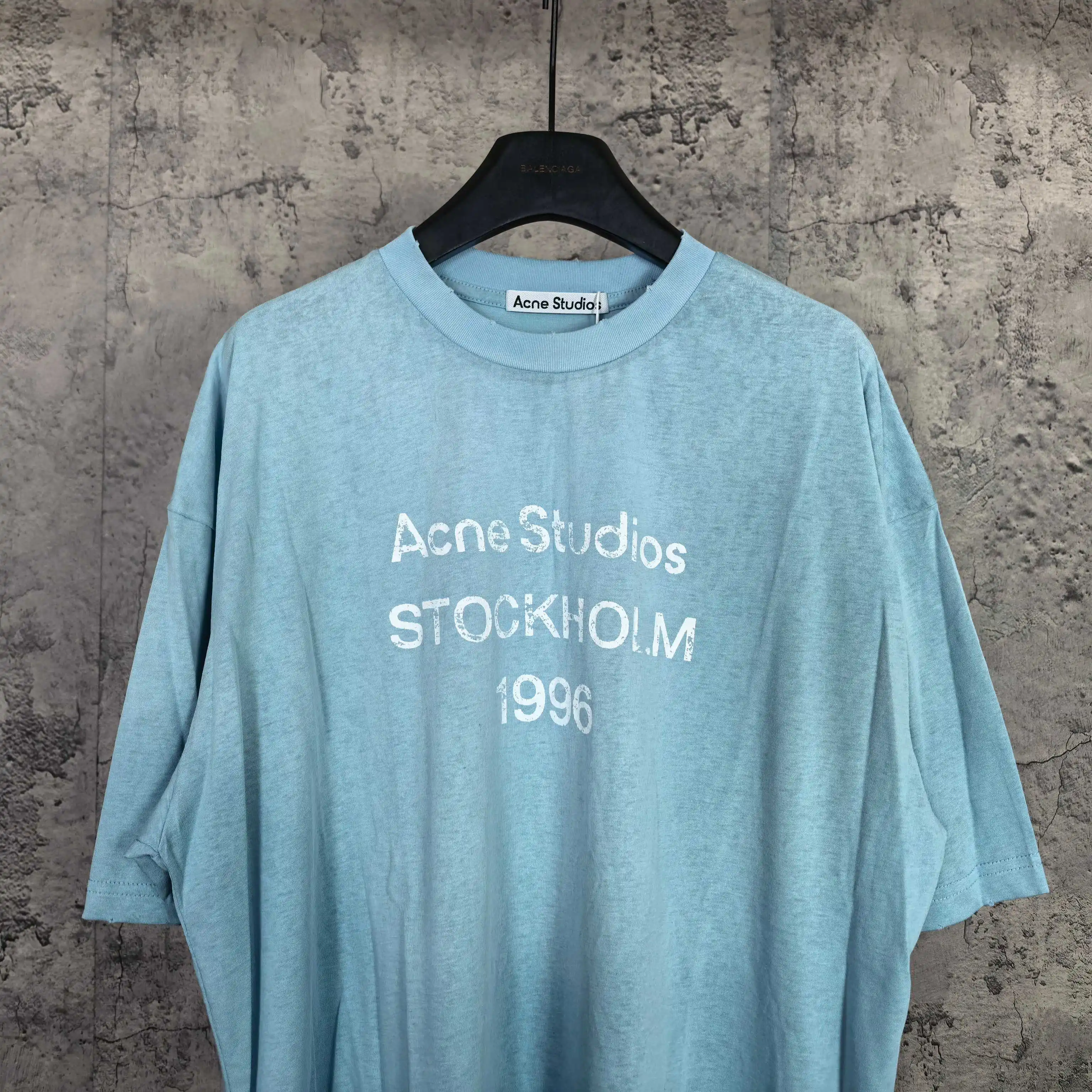 1996 Logo Distressed Cotton T-Shirt D13523273 — view 3