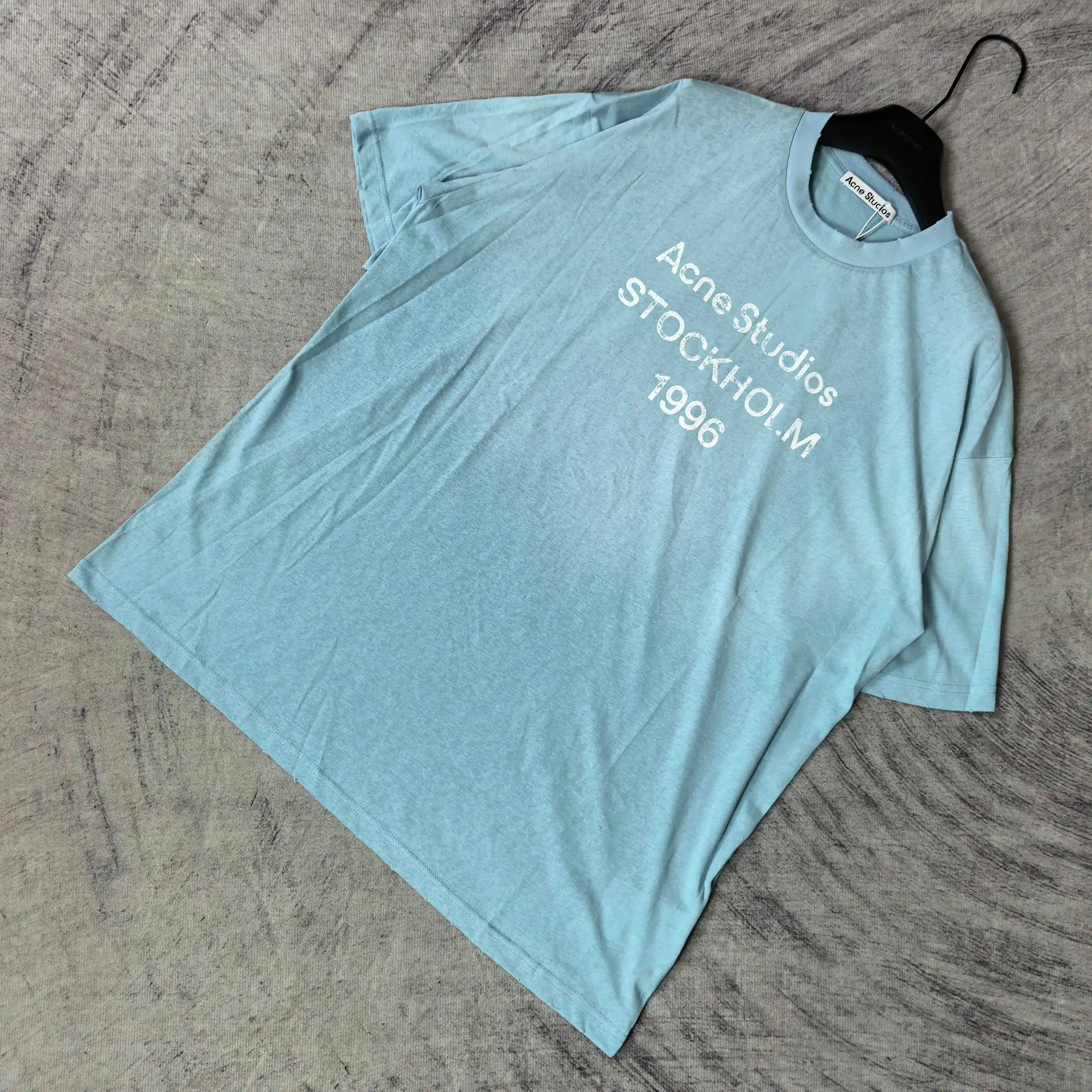 1996 Logo Distressed Cotton T-Shirt D13523273 — view 4