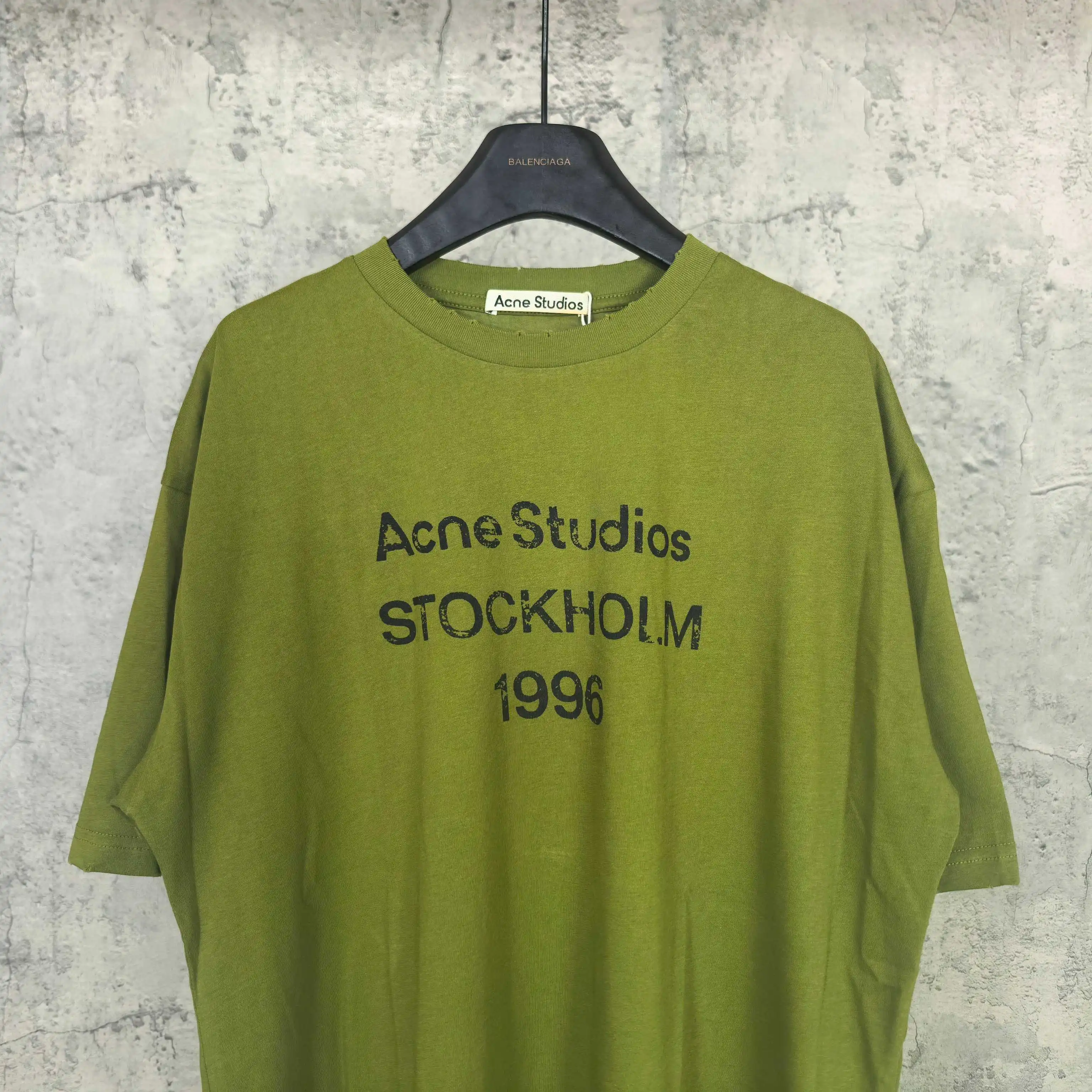 1996 Logo Distressed Cotton T-Shirt D13523271 — view 3