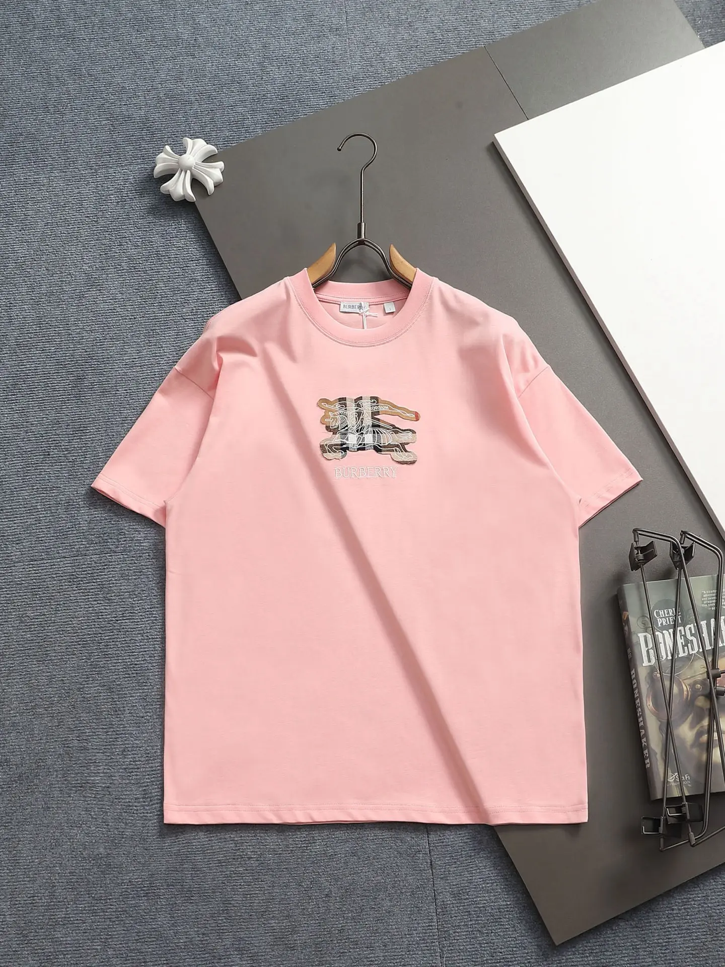 EKD Appliqué Oversized Cotton T-Shirt D13513276