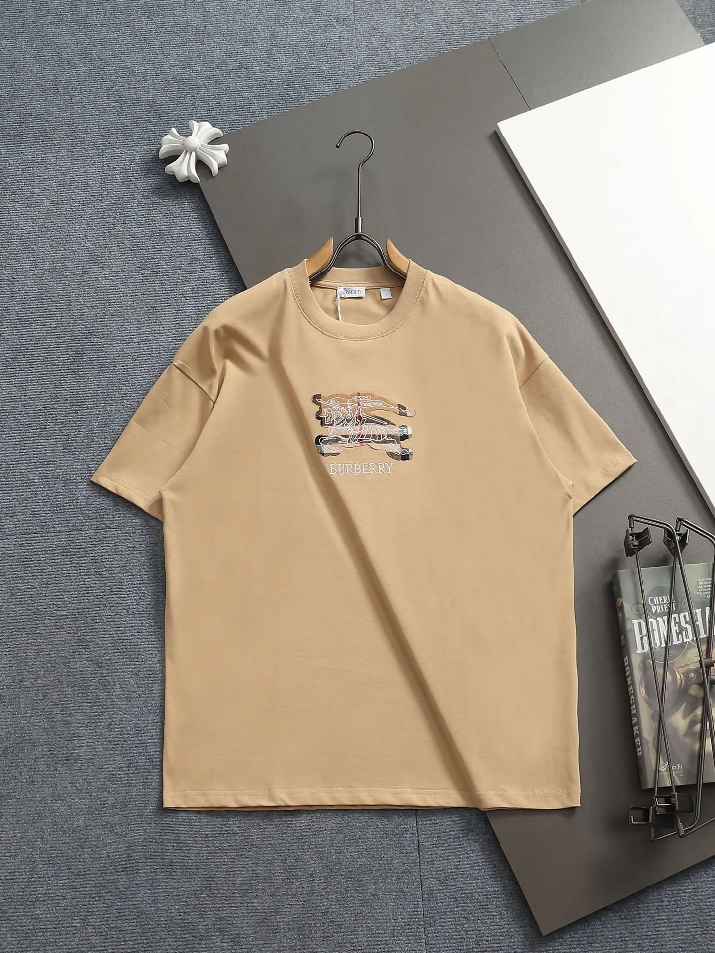 EKD Appliqué Cotton Jersey T-Shirt D13513278