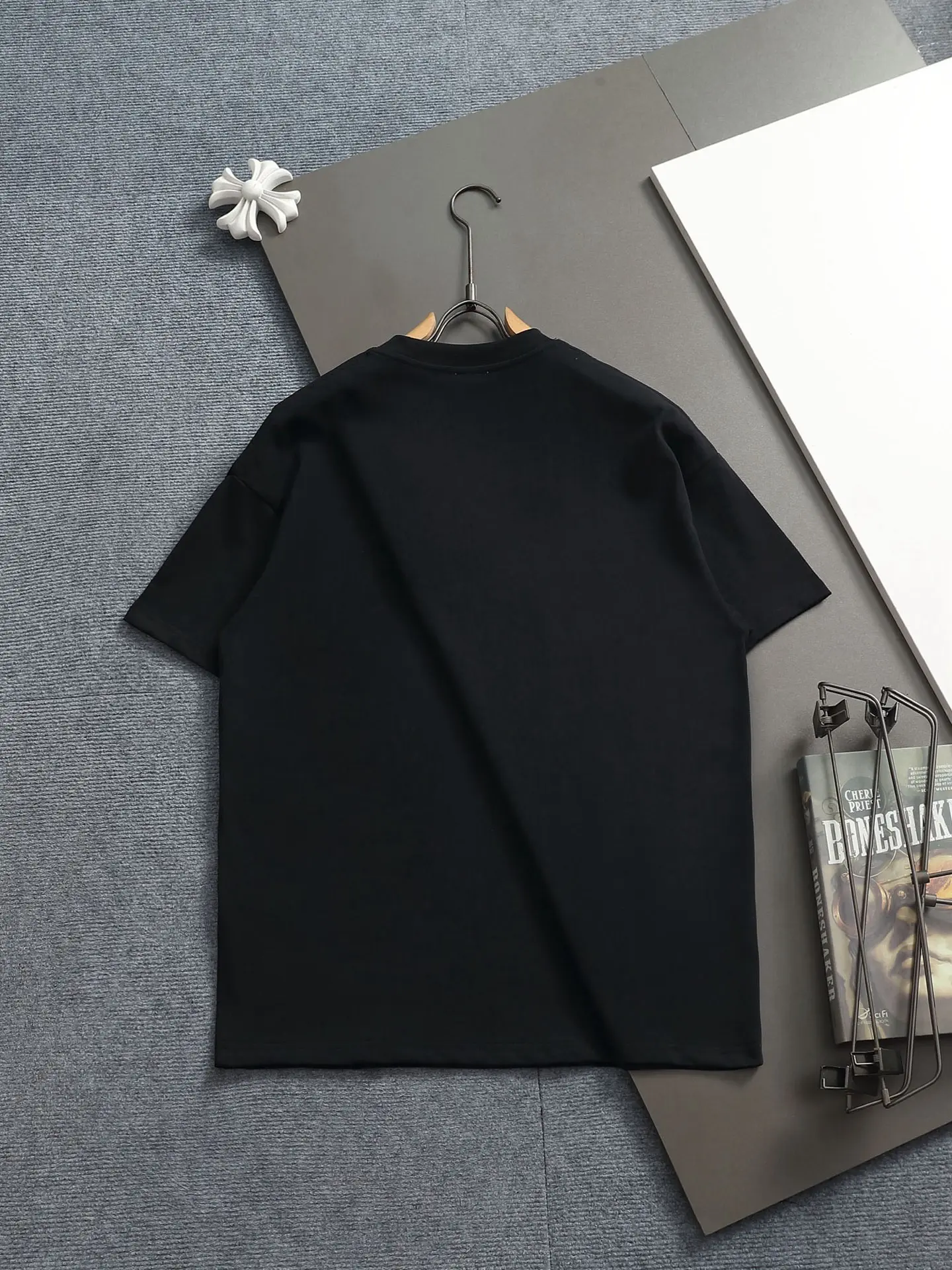 Logo Appliqué Cotton Jersey T-Shirt D13513279 — view 2