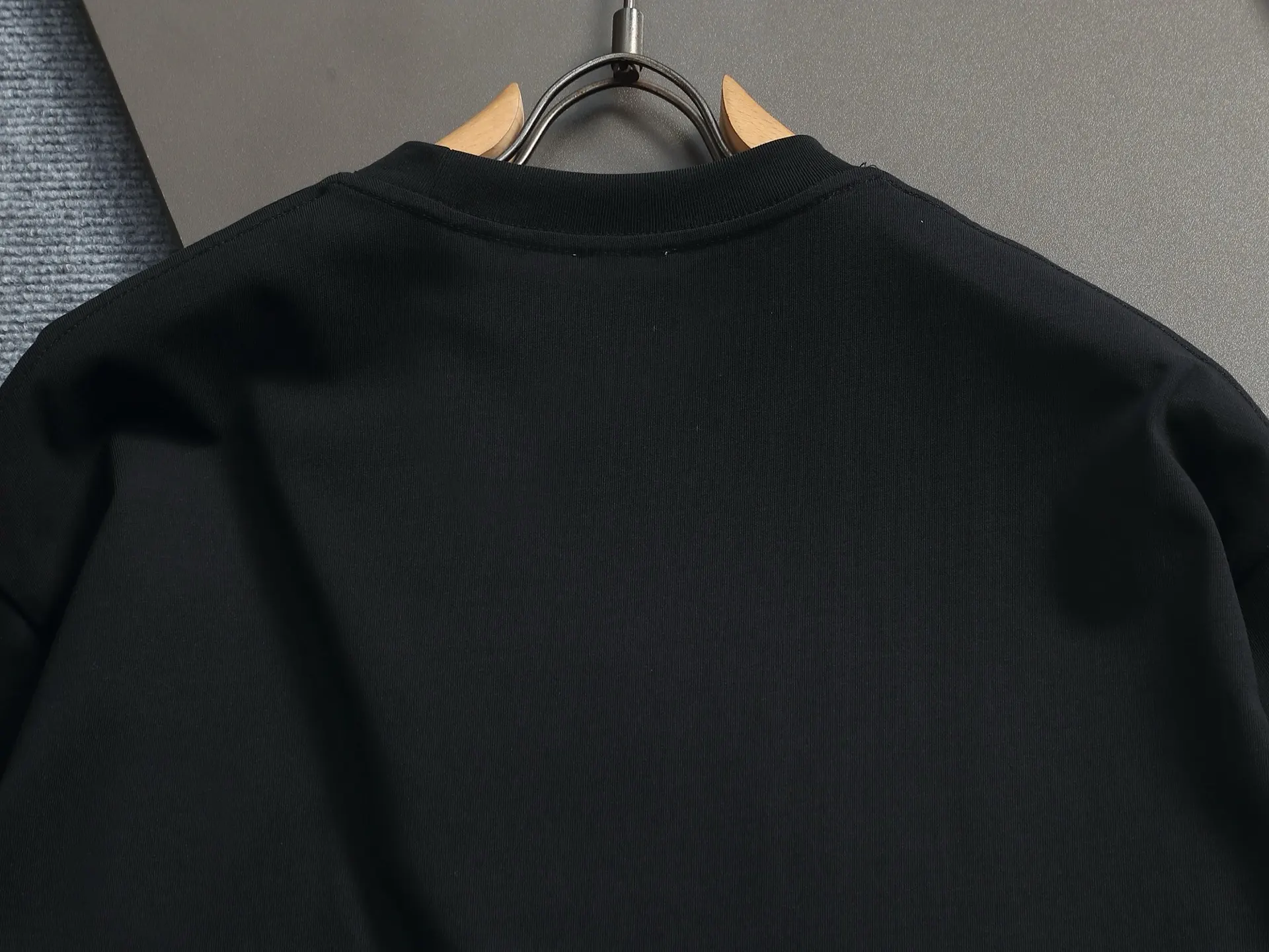 Logo Appliqué Cotton Jersey T-Shirt D13513279 — view 10