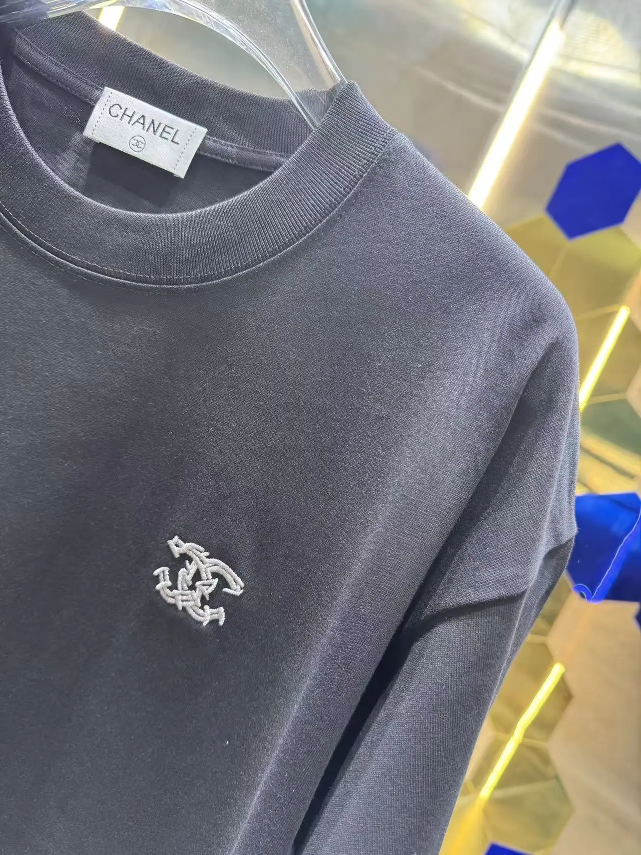 Embroidered Logo Cotton T-Shirt D13512989 — view 3