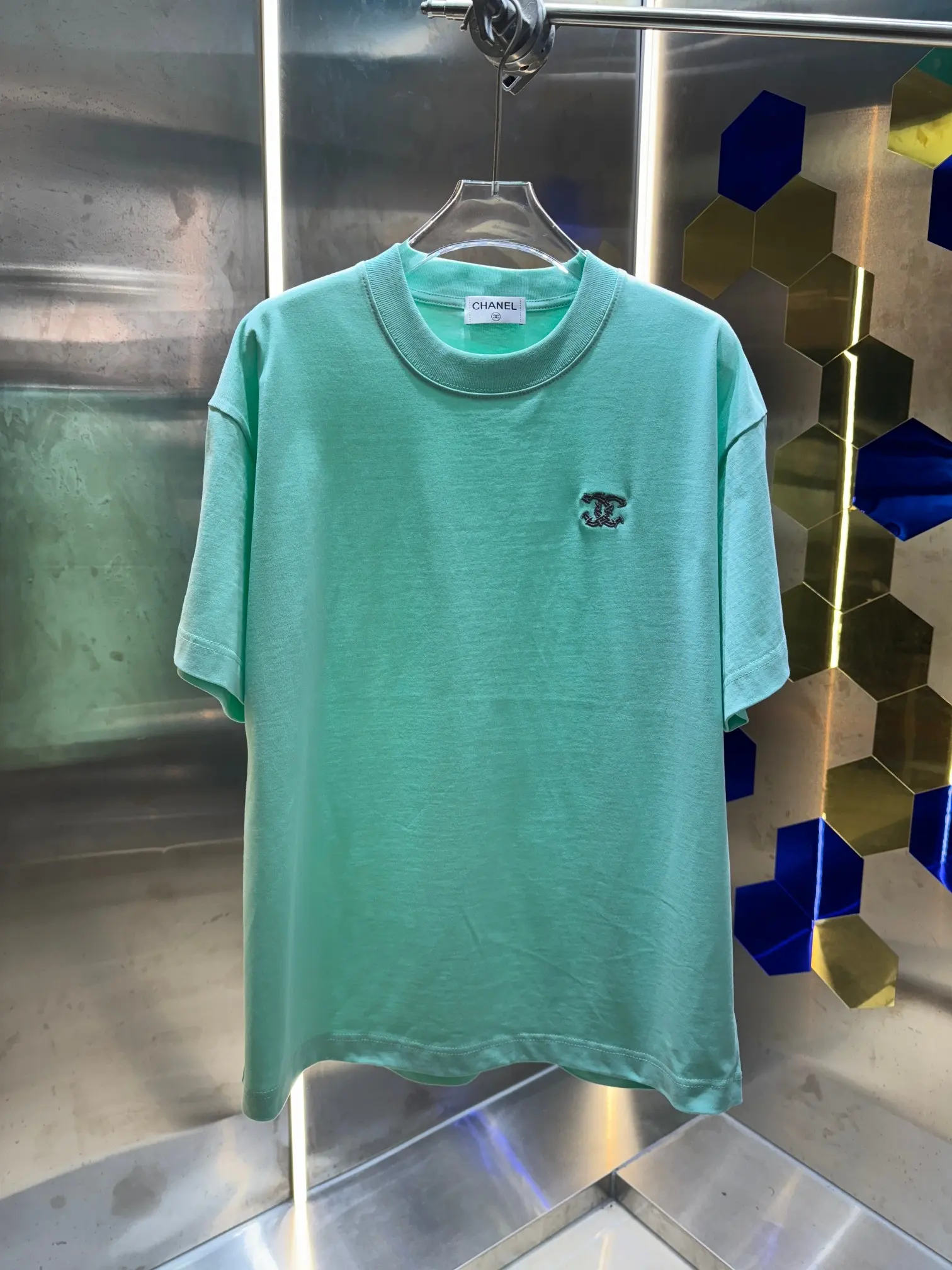 Embroidered Logo Cotton Jersey T-Shirt D13512991