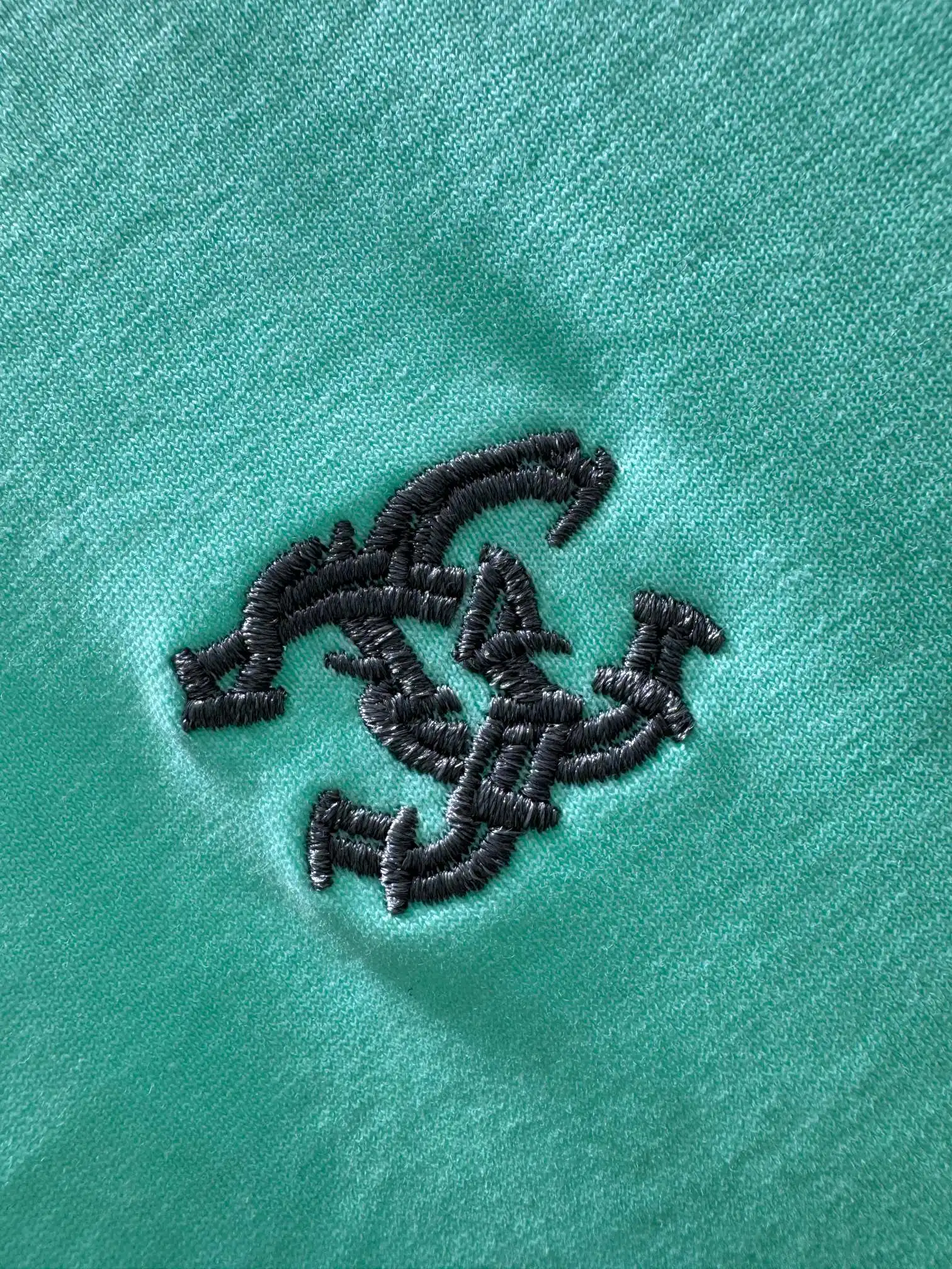 Embroidered Logo Cotton Jersey T-Shirt D13512991 — view 4