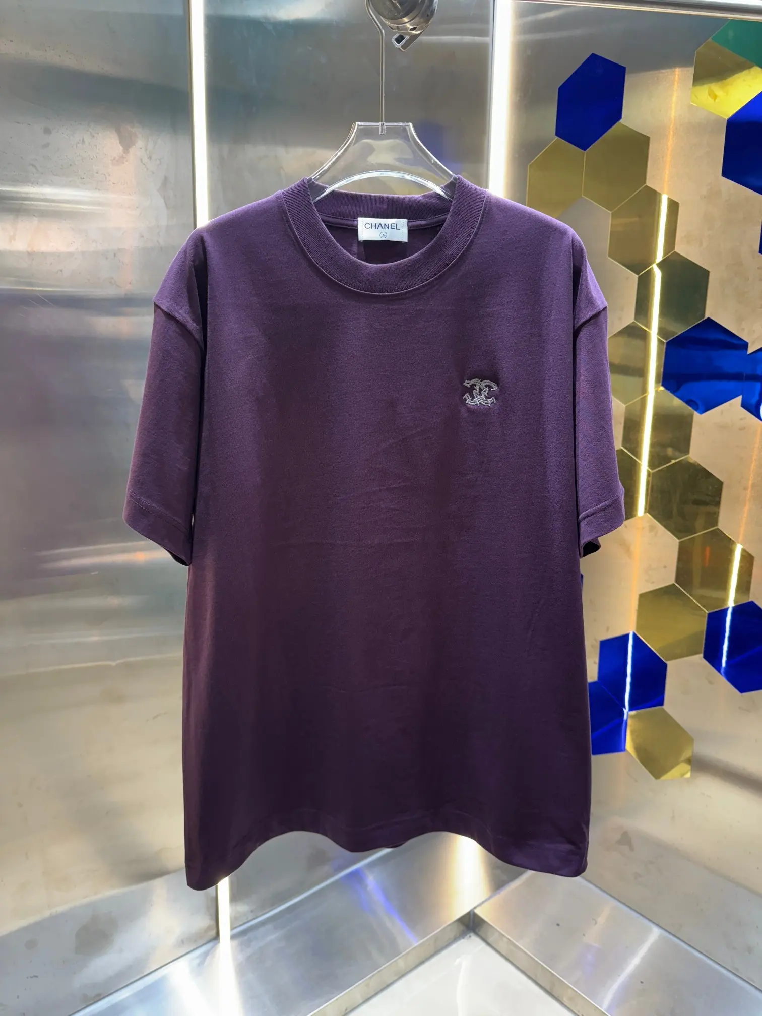 Embroidered Logo Cotton Jersey T-Shirt D13512992