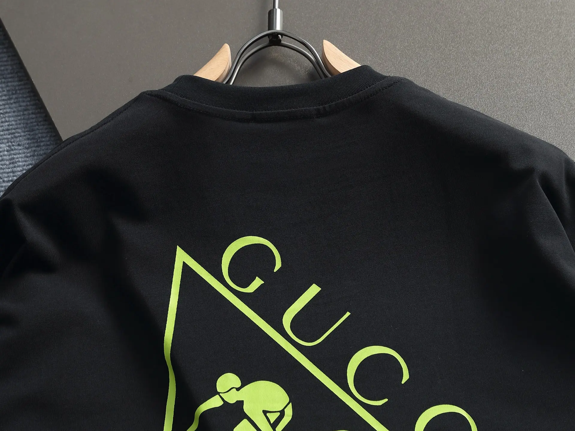 Logo Print Cotton Jersey T-Shirt D13513402 — view 9