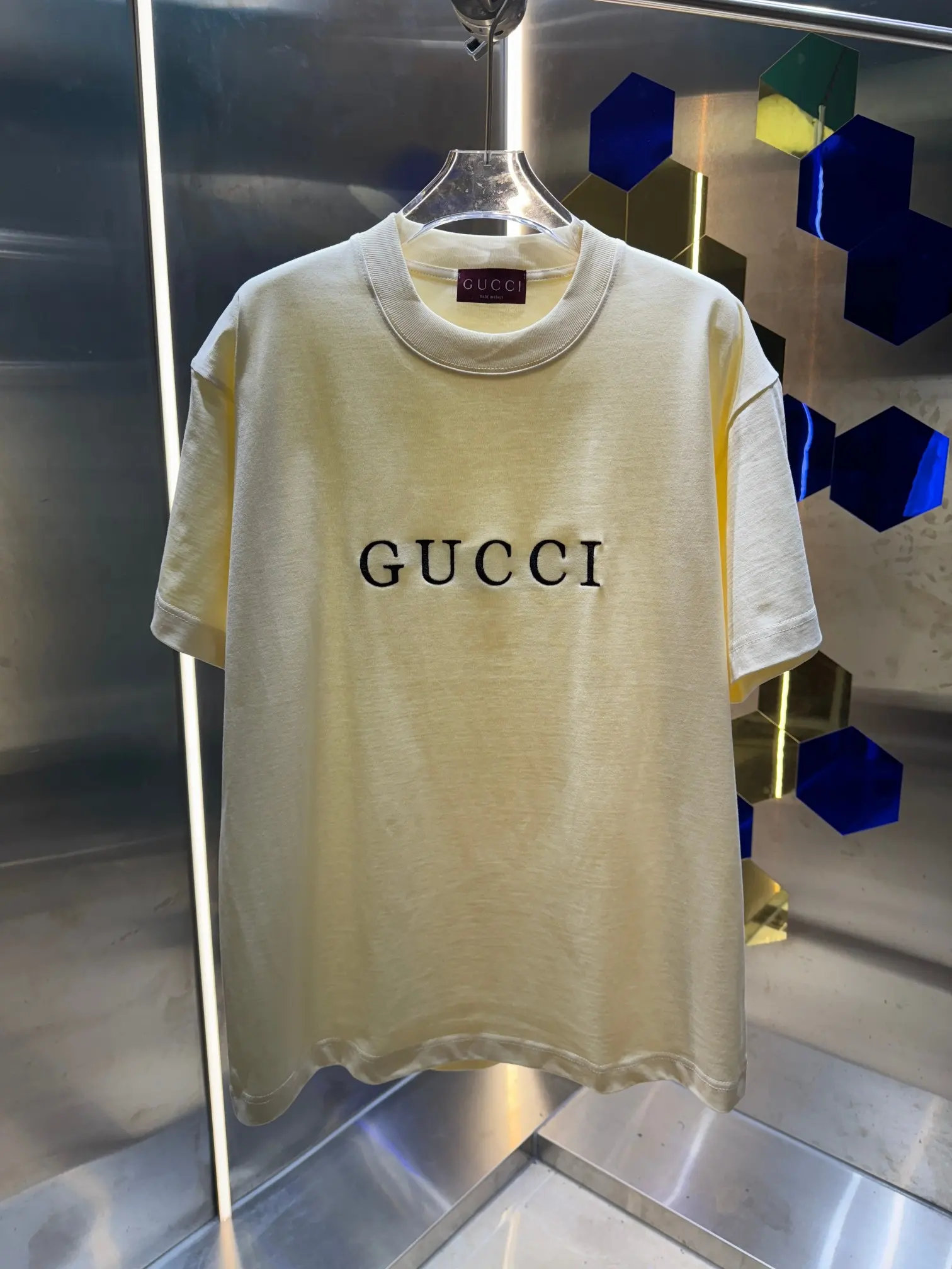 Logo Embroidered Cotton Jersey T-Shirt D13512983