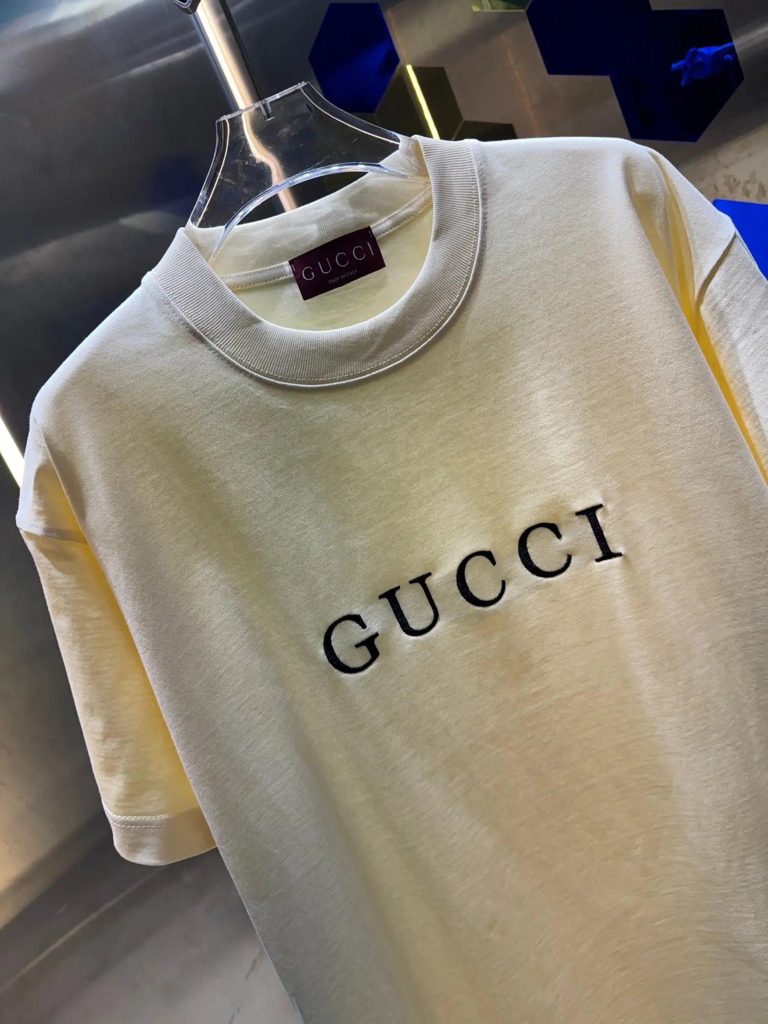 Logo Embroidered Cotton Jersey T-Shirt D13512983 — view 2