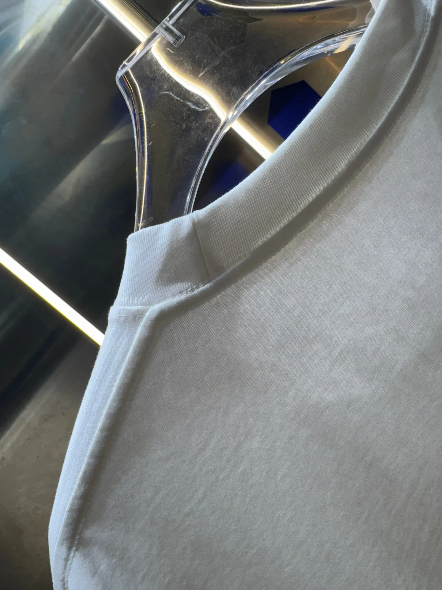 Logo Embroidered Cotton Jersey T-Shirt D13512982 — view 6
