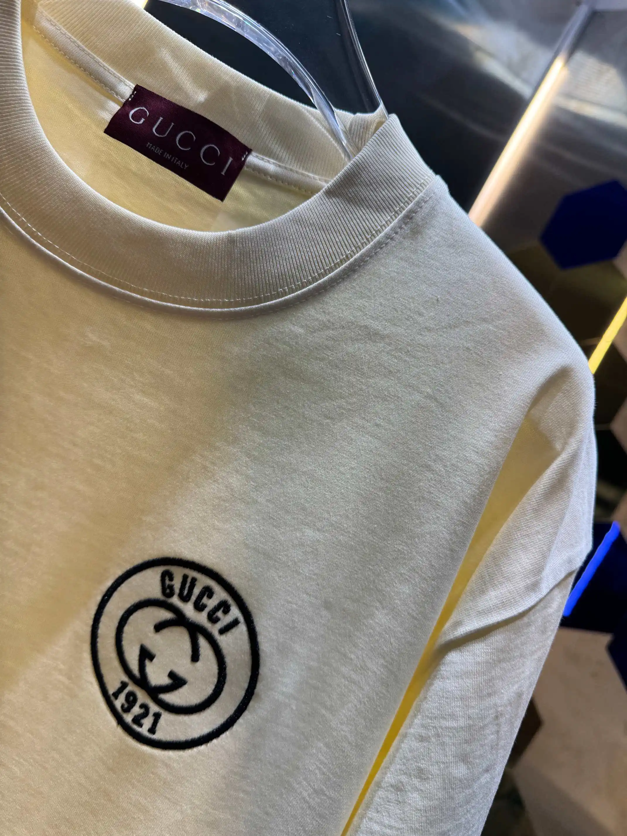 Logo-Embroidered Cotton-Jersey T-Shirt D13512979 — view 3