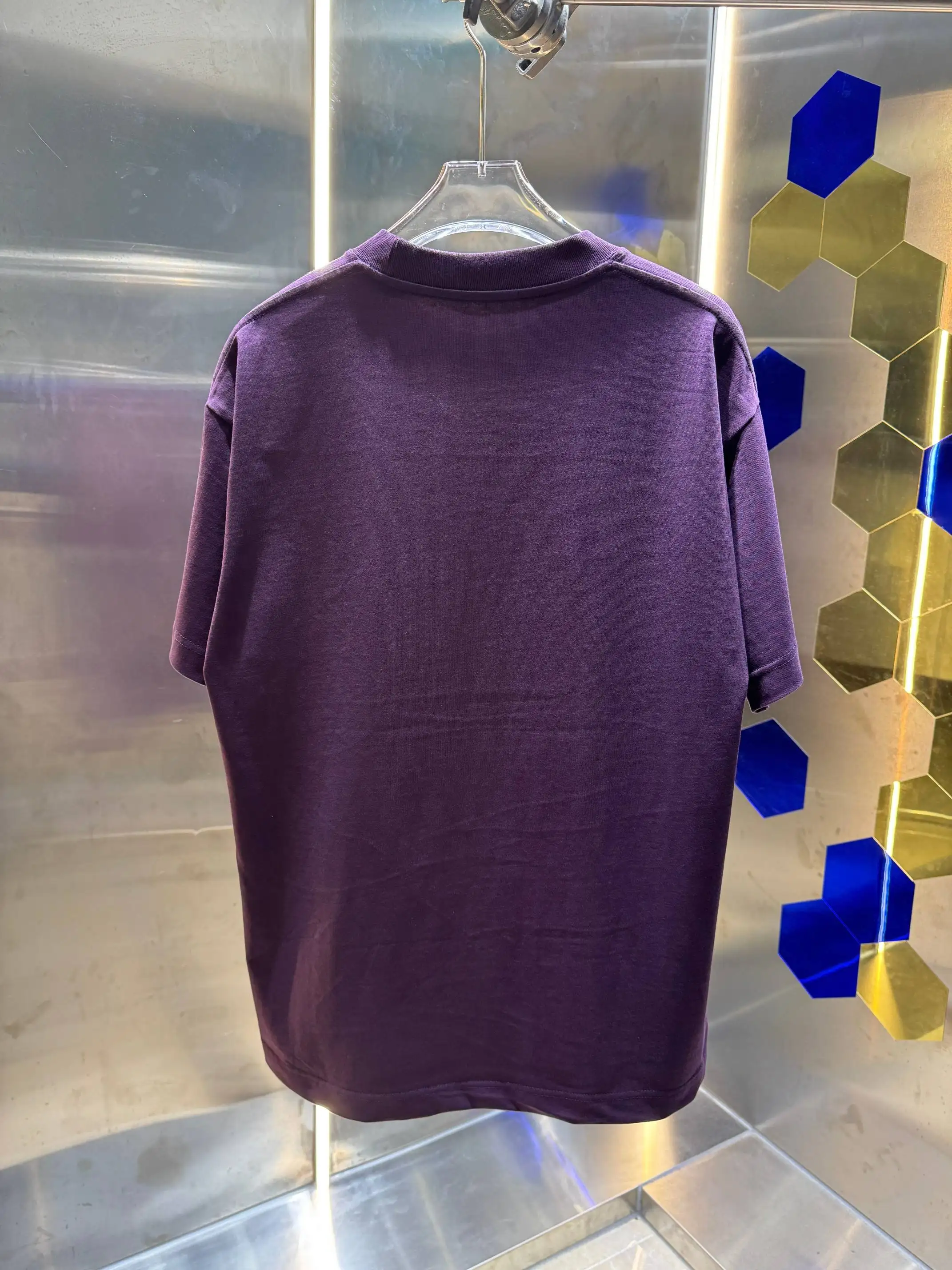 Interlocking G Embroidered Cotton T-Shirt D13512980 — view 5