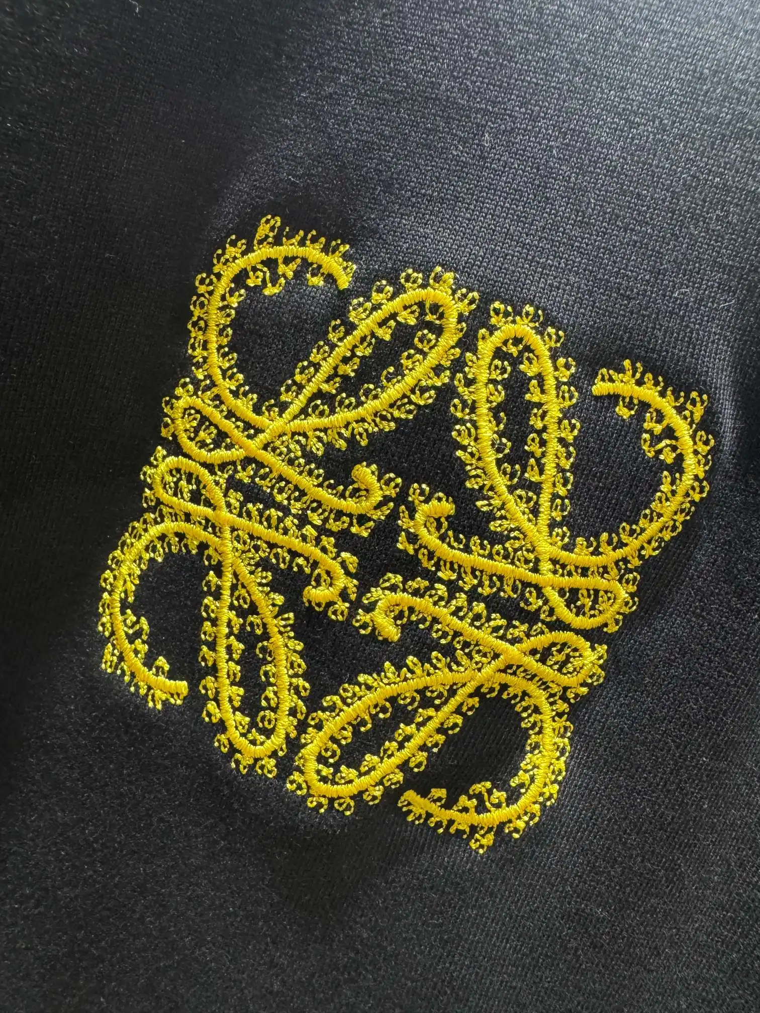 Anagram Embroidered Cotton T-Shirt D13512997 — view 4