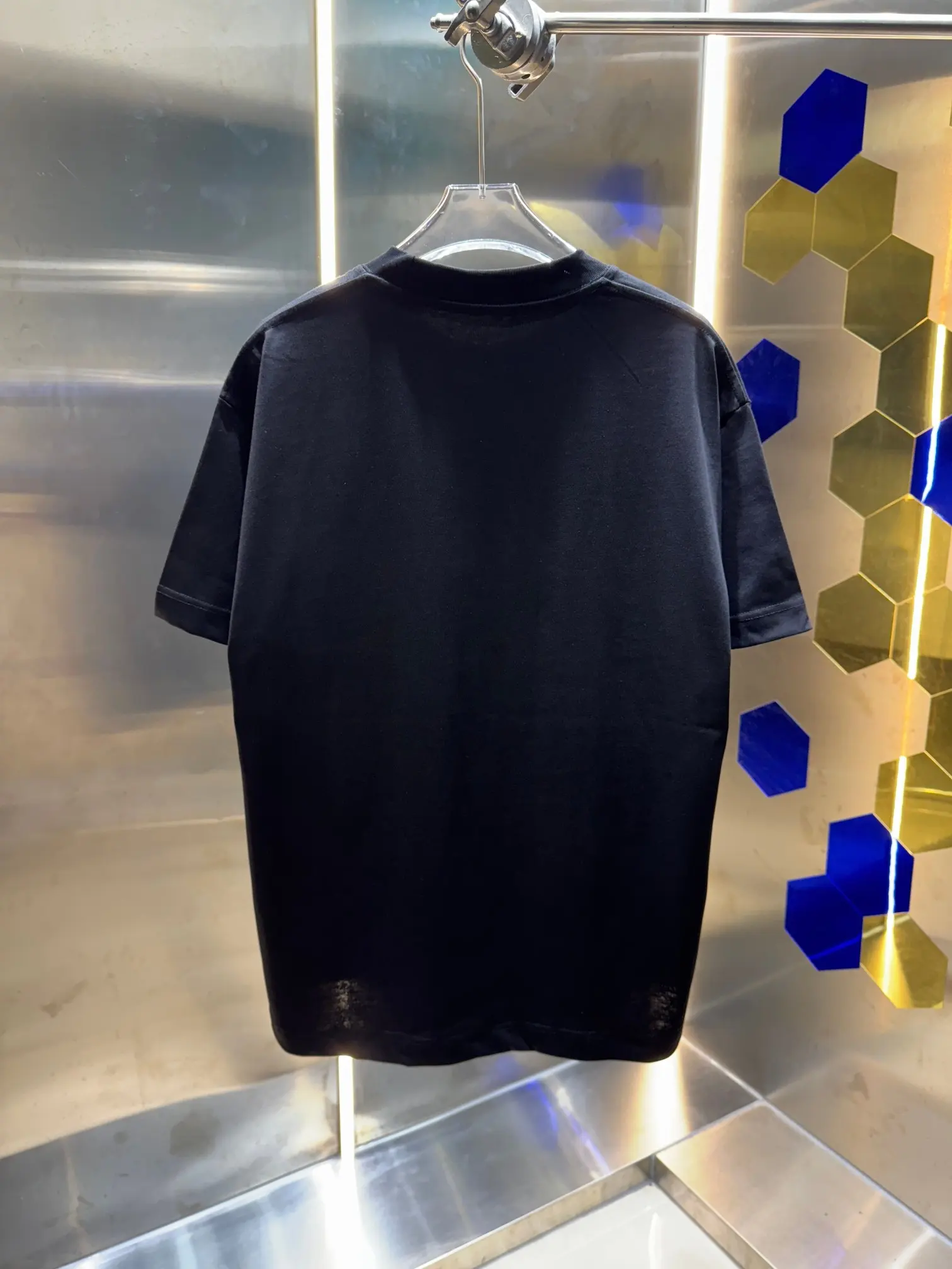 Anagram Embroidered Cotton T-Shirt D13512997 — view 5
