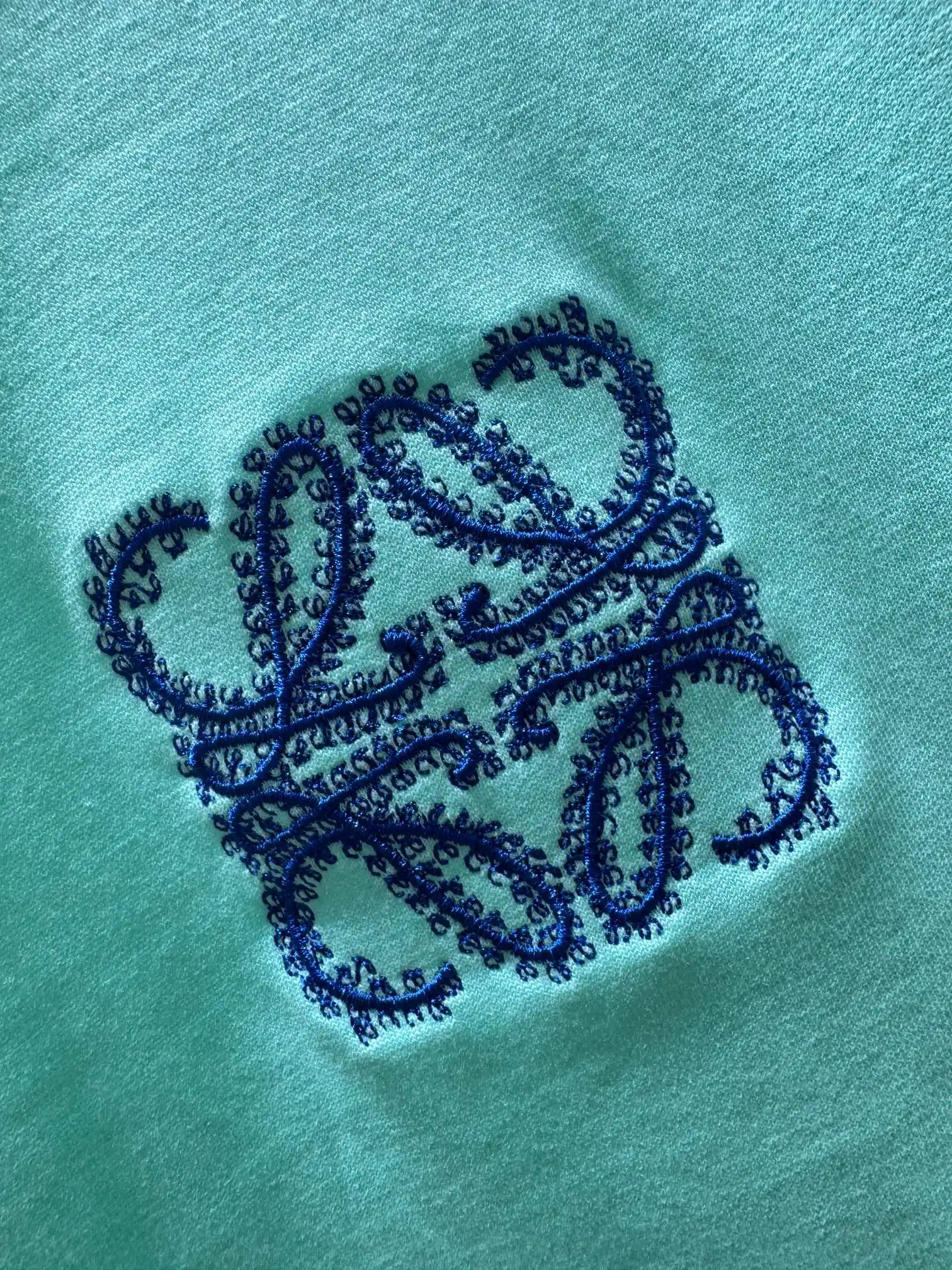 Anagram Embroidered Cotton T-Shirt D13512999 — view 4