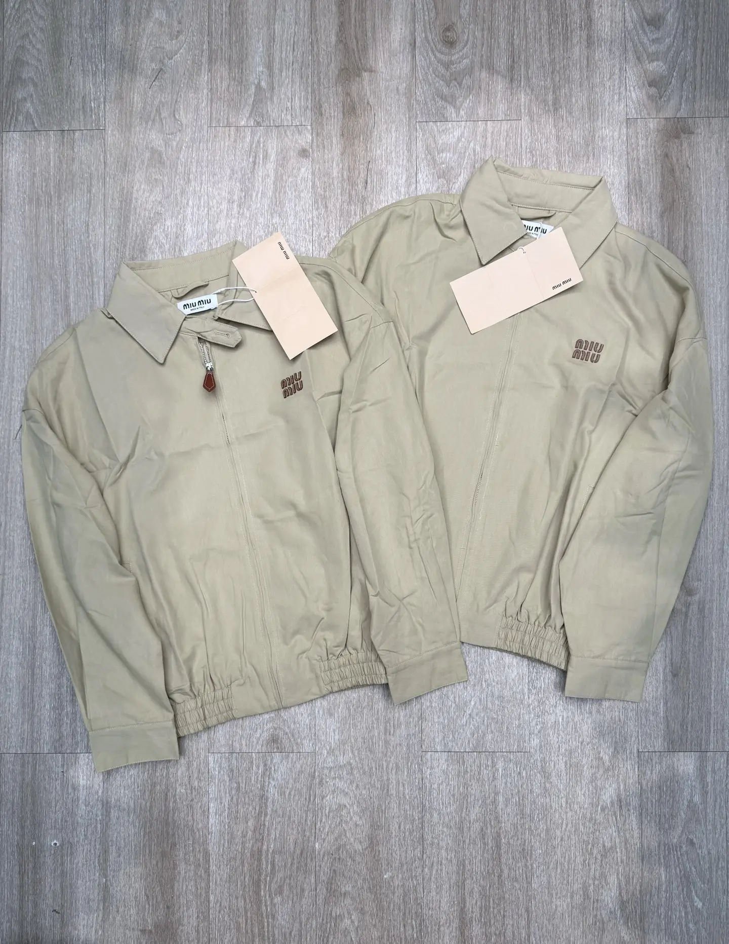 Logo-Embroidered Cotton Harrington Jacket D13515672