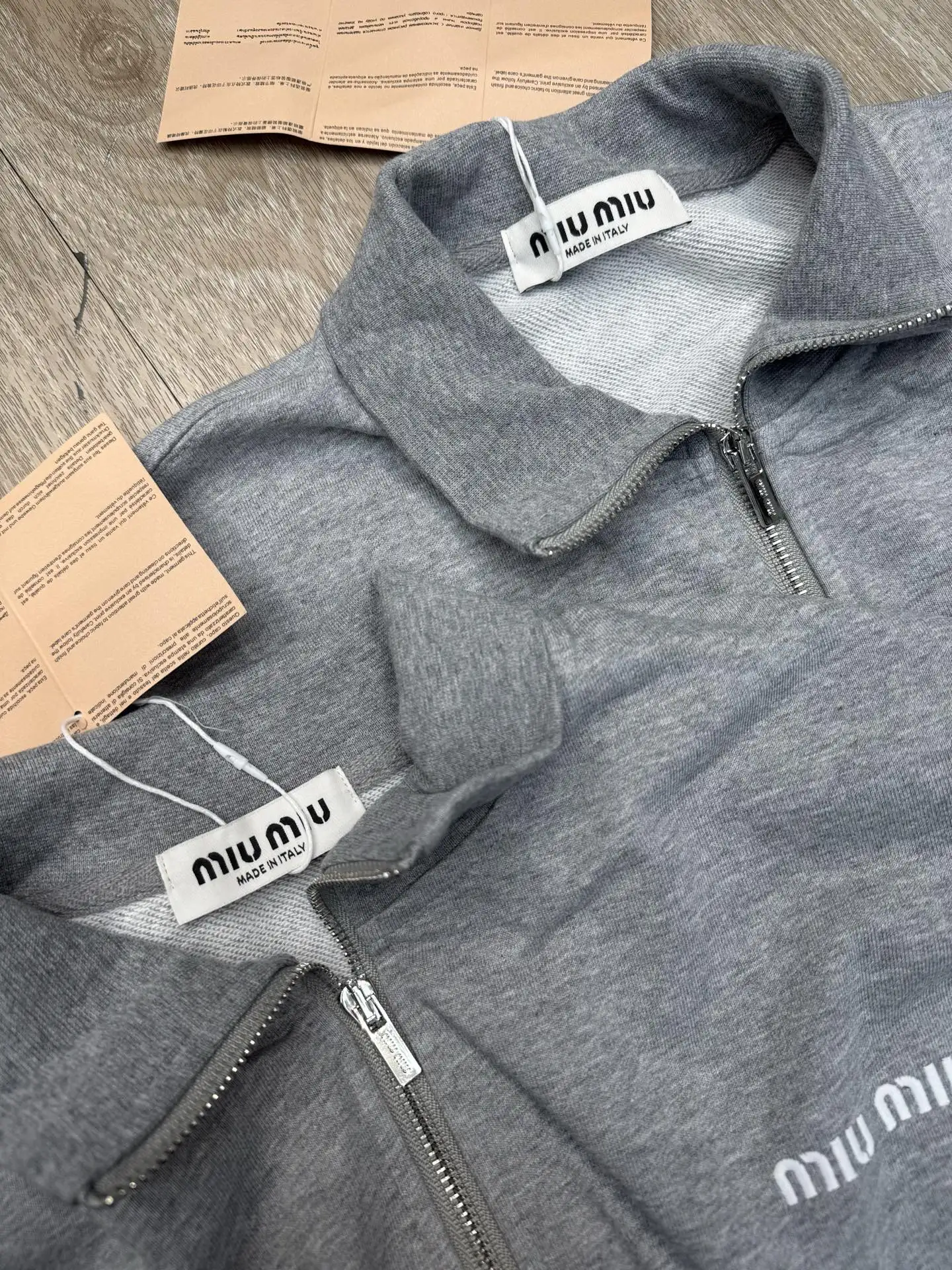 Logo-Embroidered Zip-Up Track Jacket D13515671 — view 4