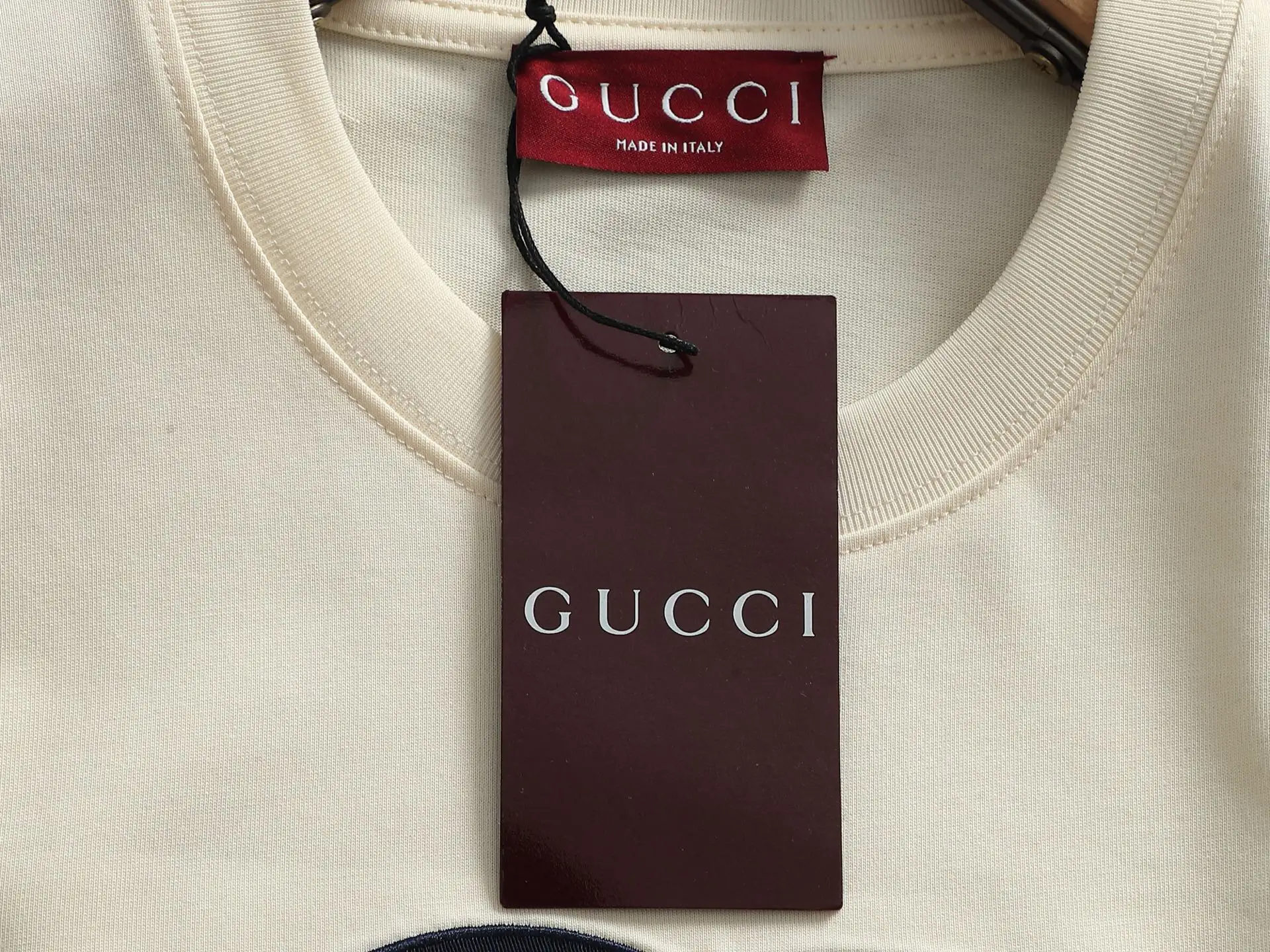 Interlocking G Embroidered Cotton T-Shirt D13513272 — view 5