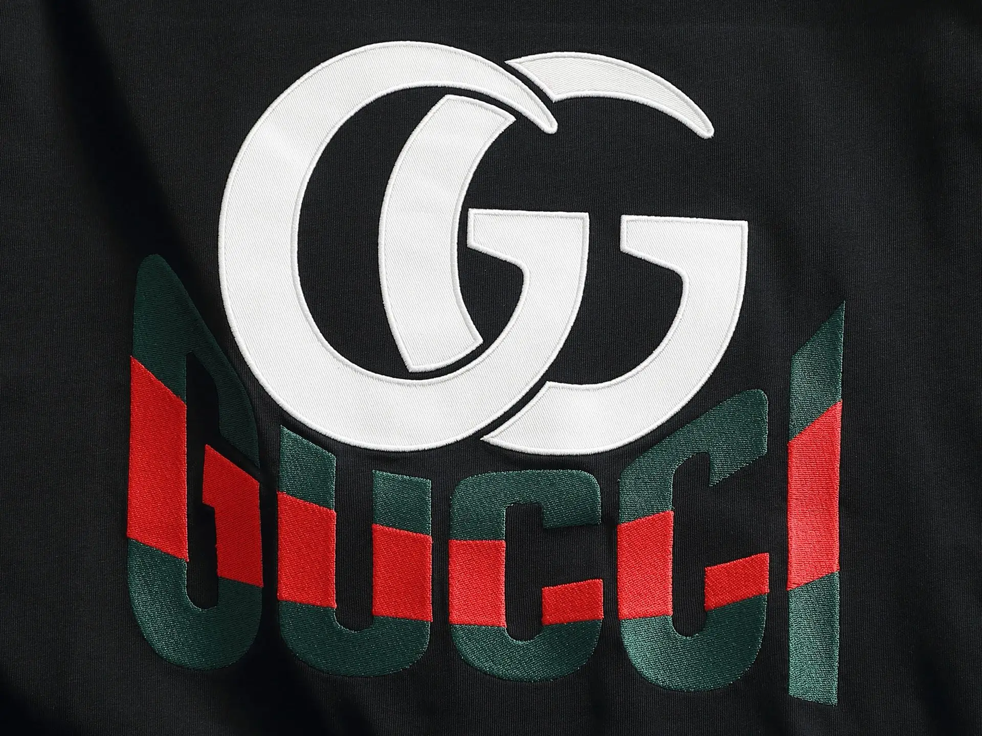Interlocking G Embroidered Cotton T-Shirt D13513271 — view 4
