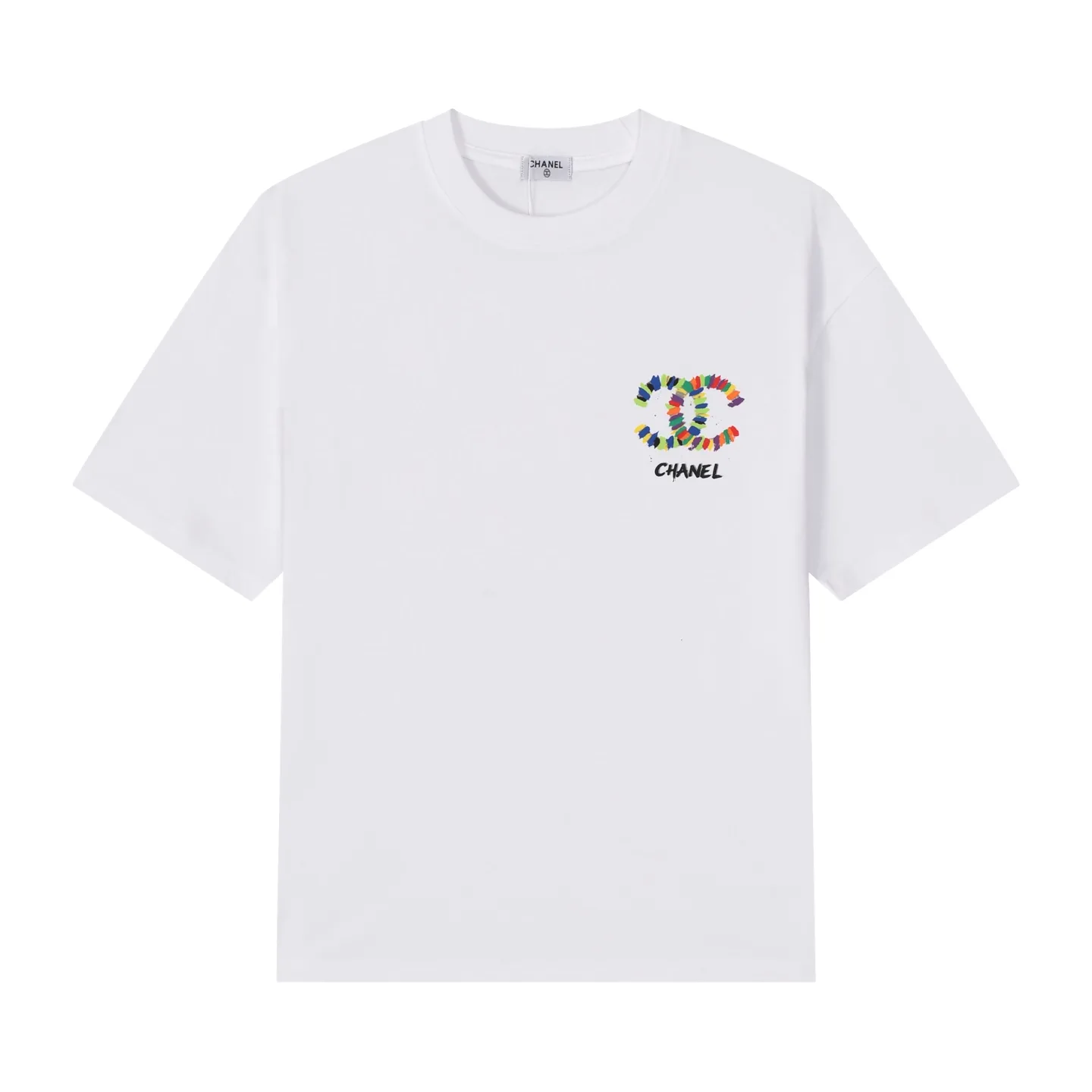 Graffiti Logo Cotton T-Shirt D13512064