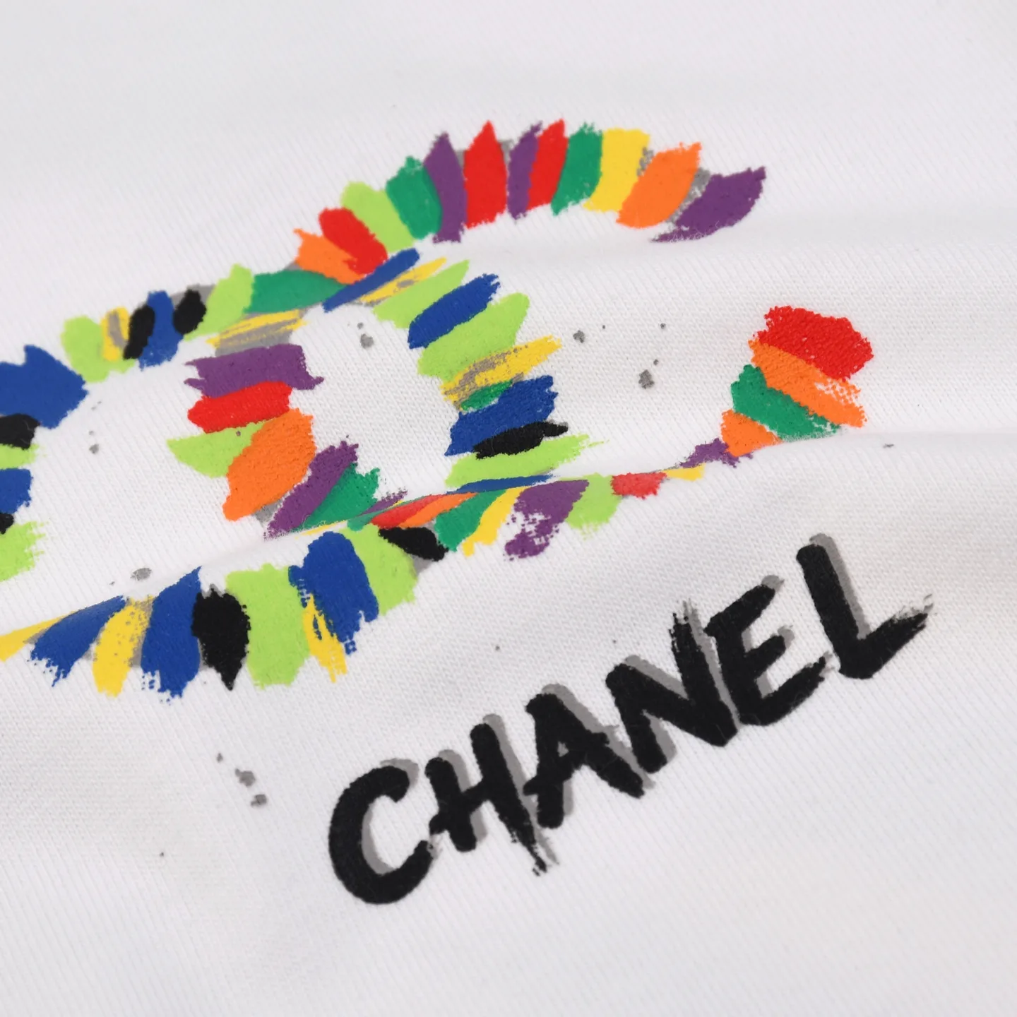 Graffiti Logo Cotton T-Shirt D13512064 — view 6
